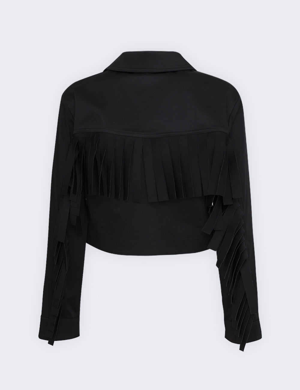 Jijil Giacca crop con frange Fino al 50% di sconto