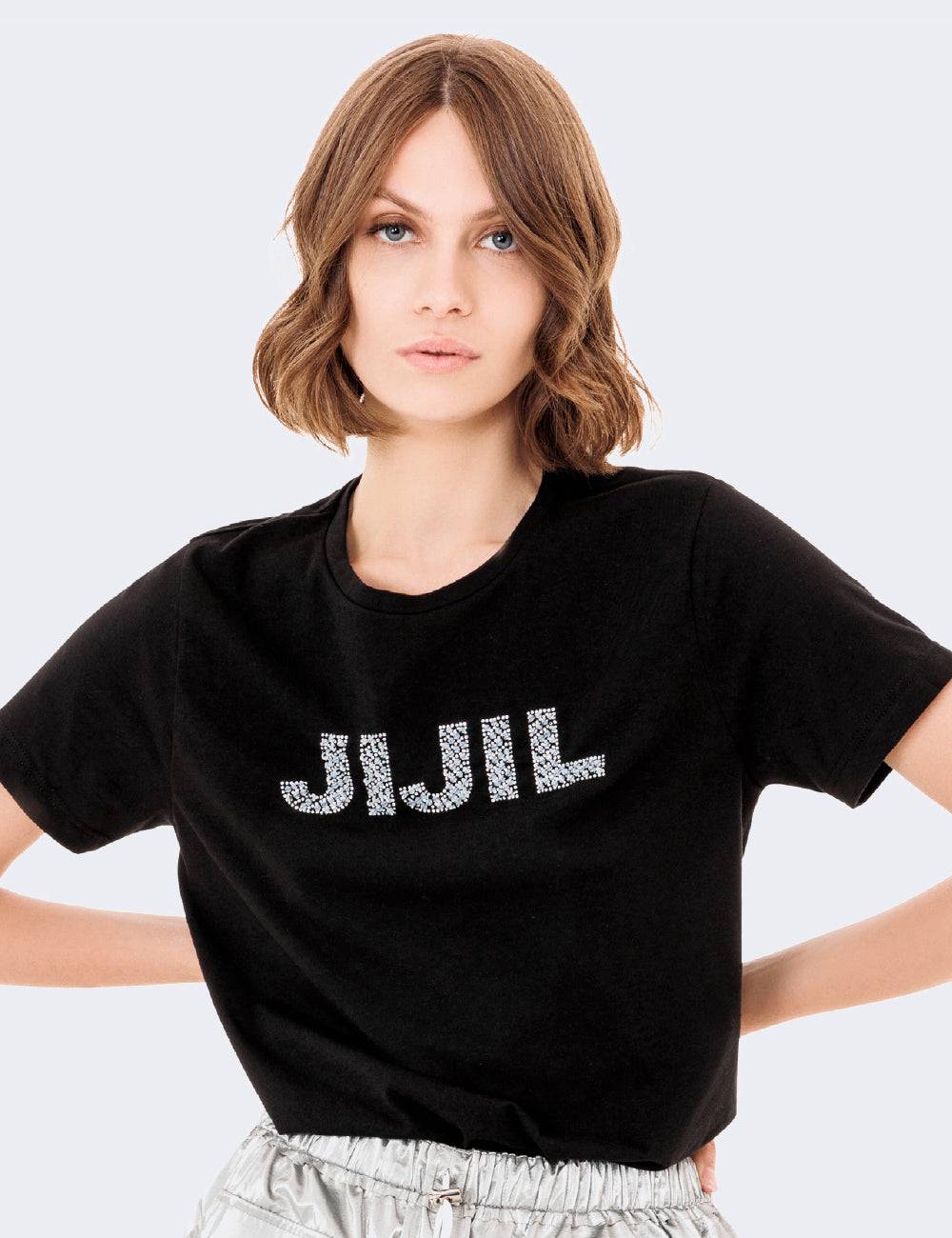 Jijil T-shirt logata Fino al 60% di sconto