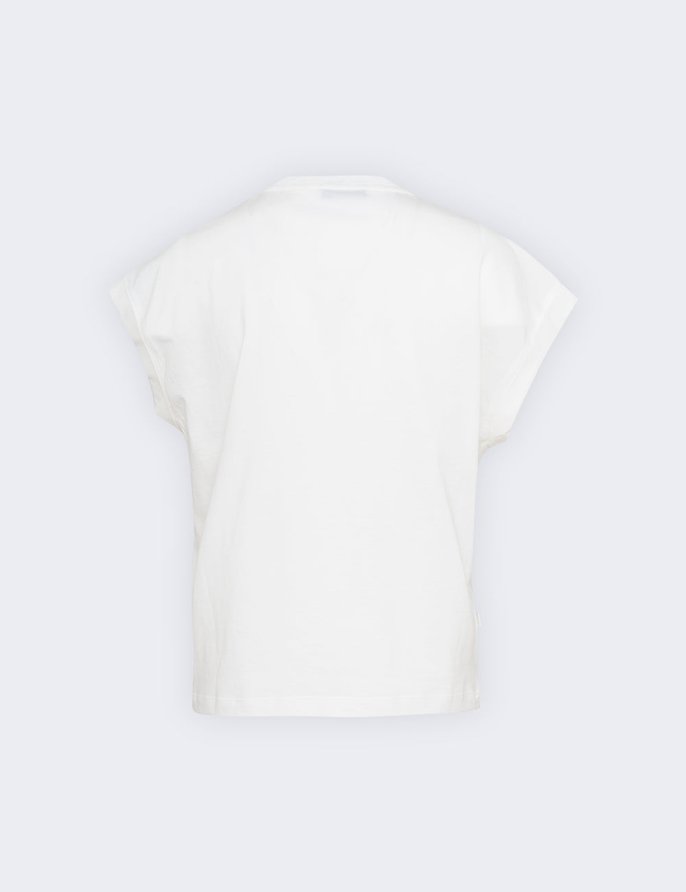 Jijil T-shirt logata con strass Italy
