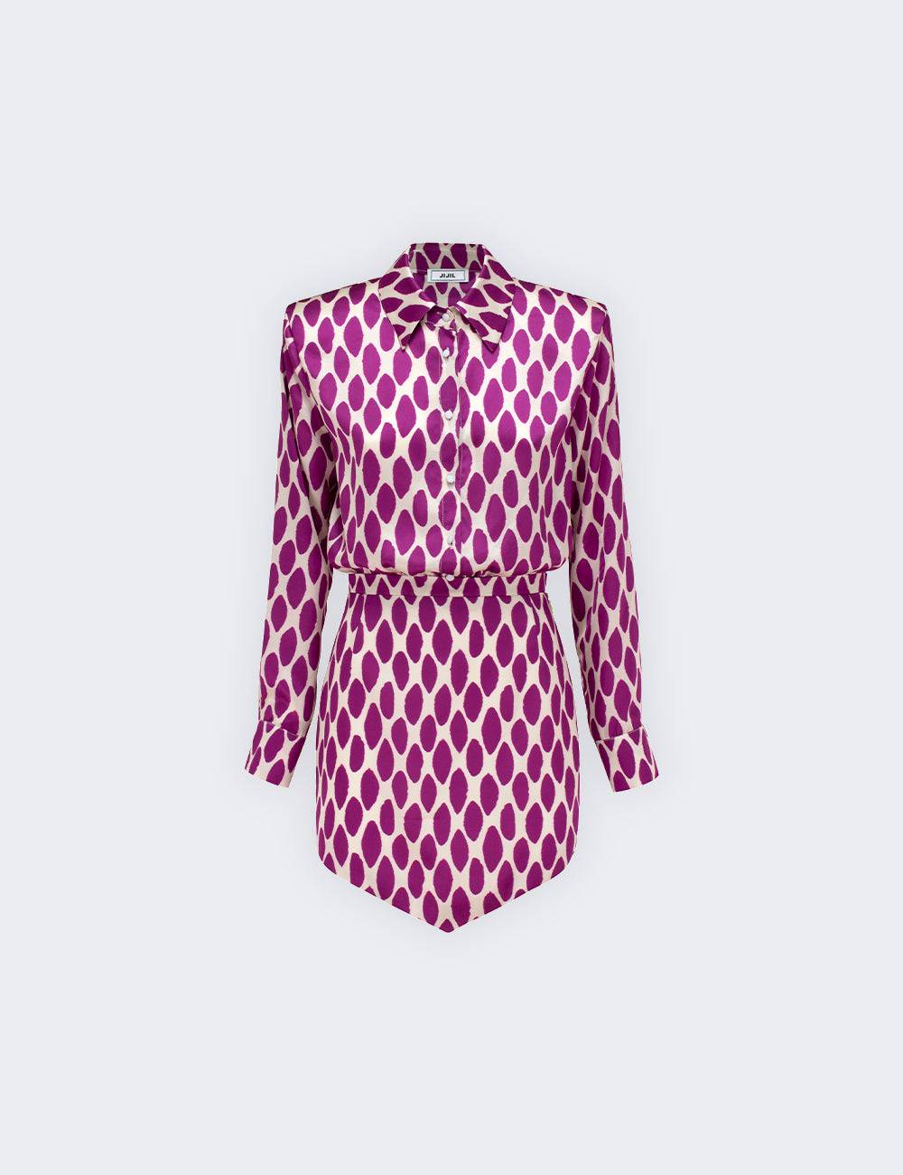 Jijil Abito a maniche lunghe con collo a camicia Qualità
