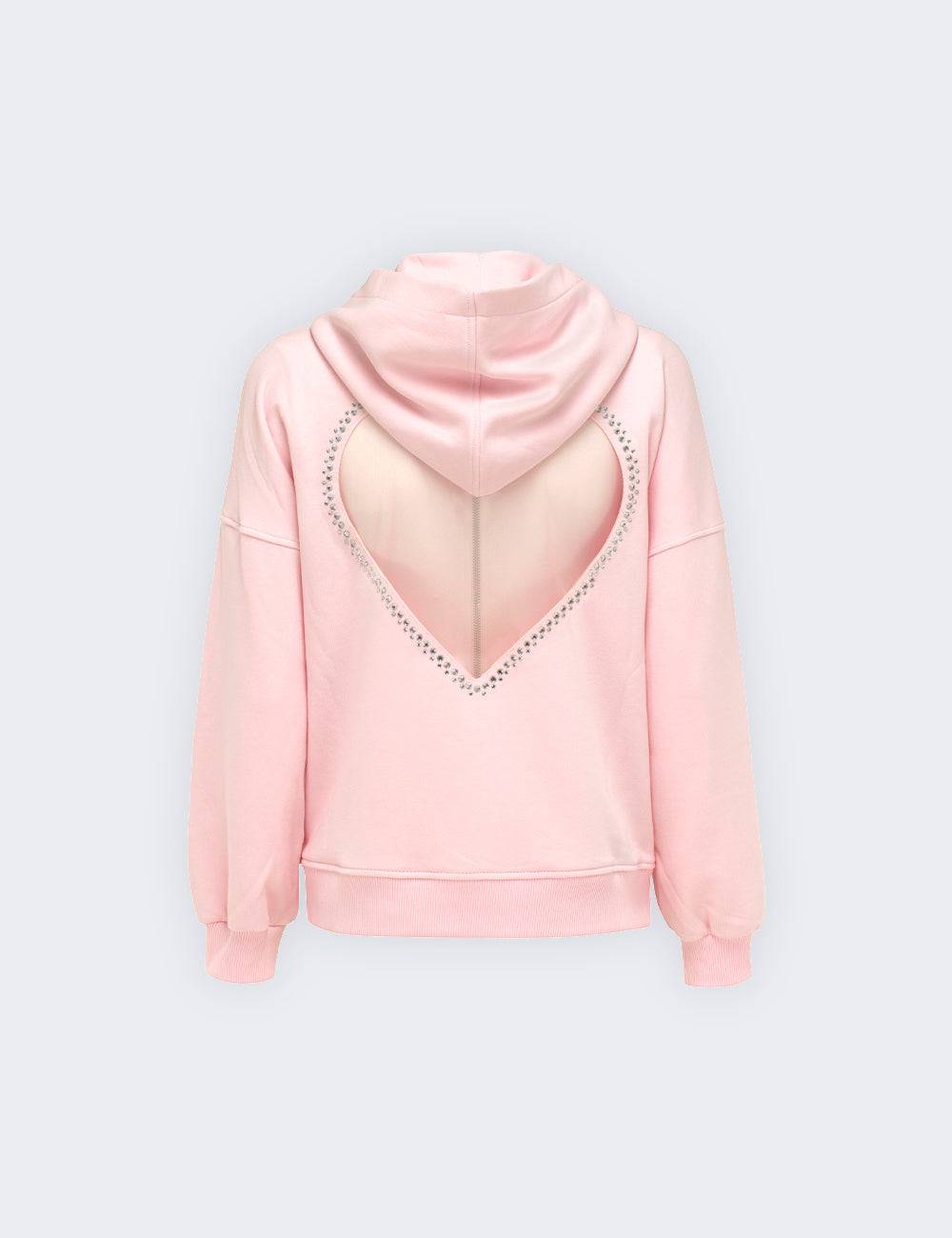 Jijil Felpa con dettaglio cuore sul retro Promozione