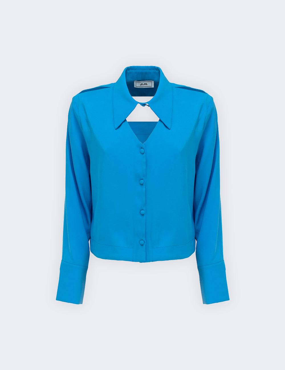 Jijil Blusa con scollo fronte retro Prezzo Ridotto