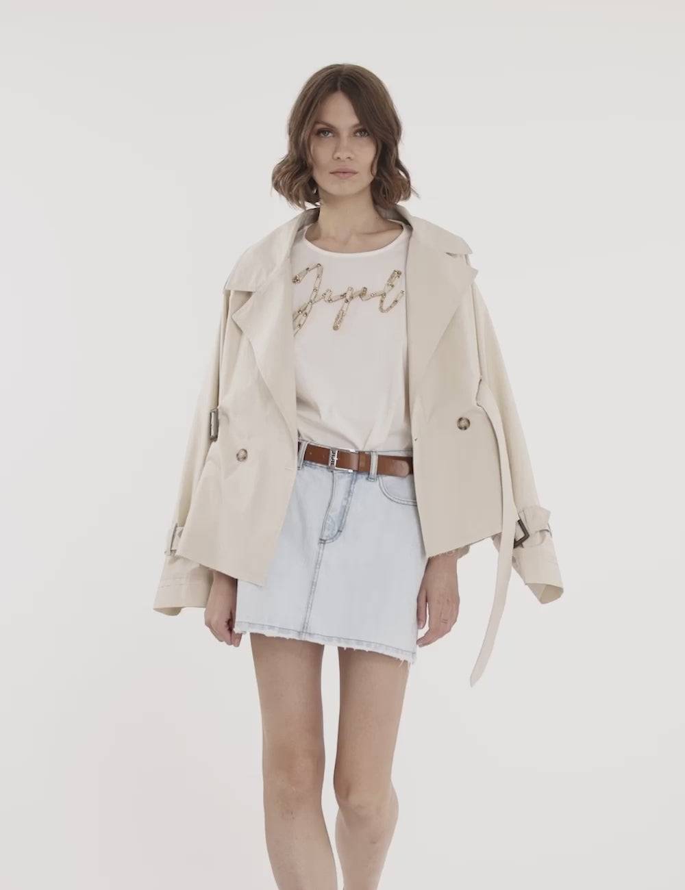 Jijil Giacca modello trench Convenienza