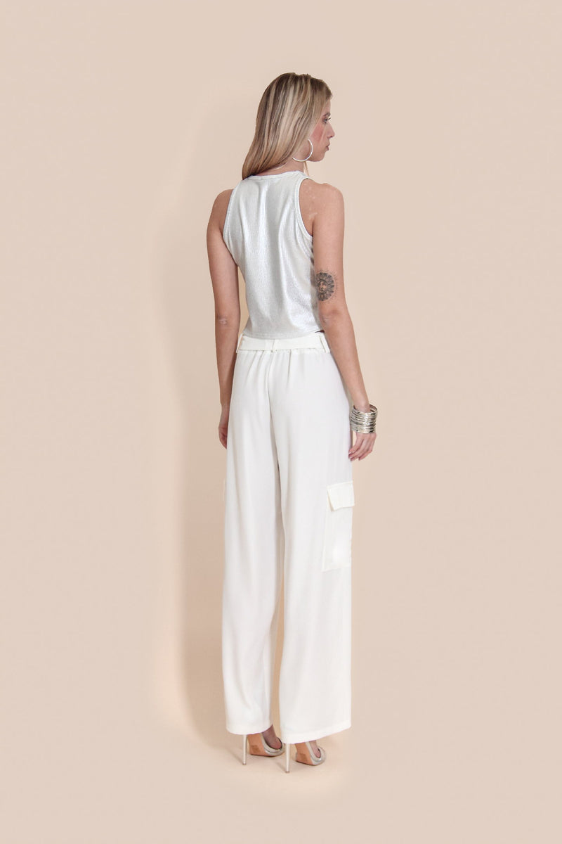 Le Streghe PANTALONE LARGO Affare Del Giorno