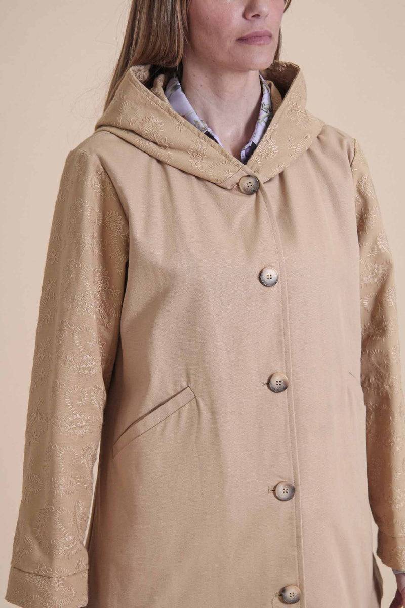 Le Streghe PARKA RICAMO Sconto