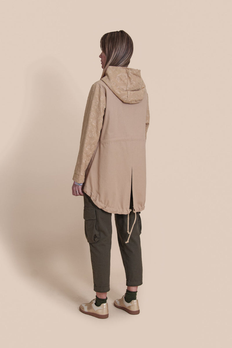 Le Streghe PARKA RICAMO Sconto