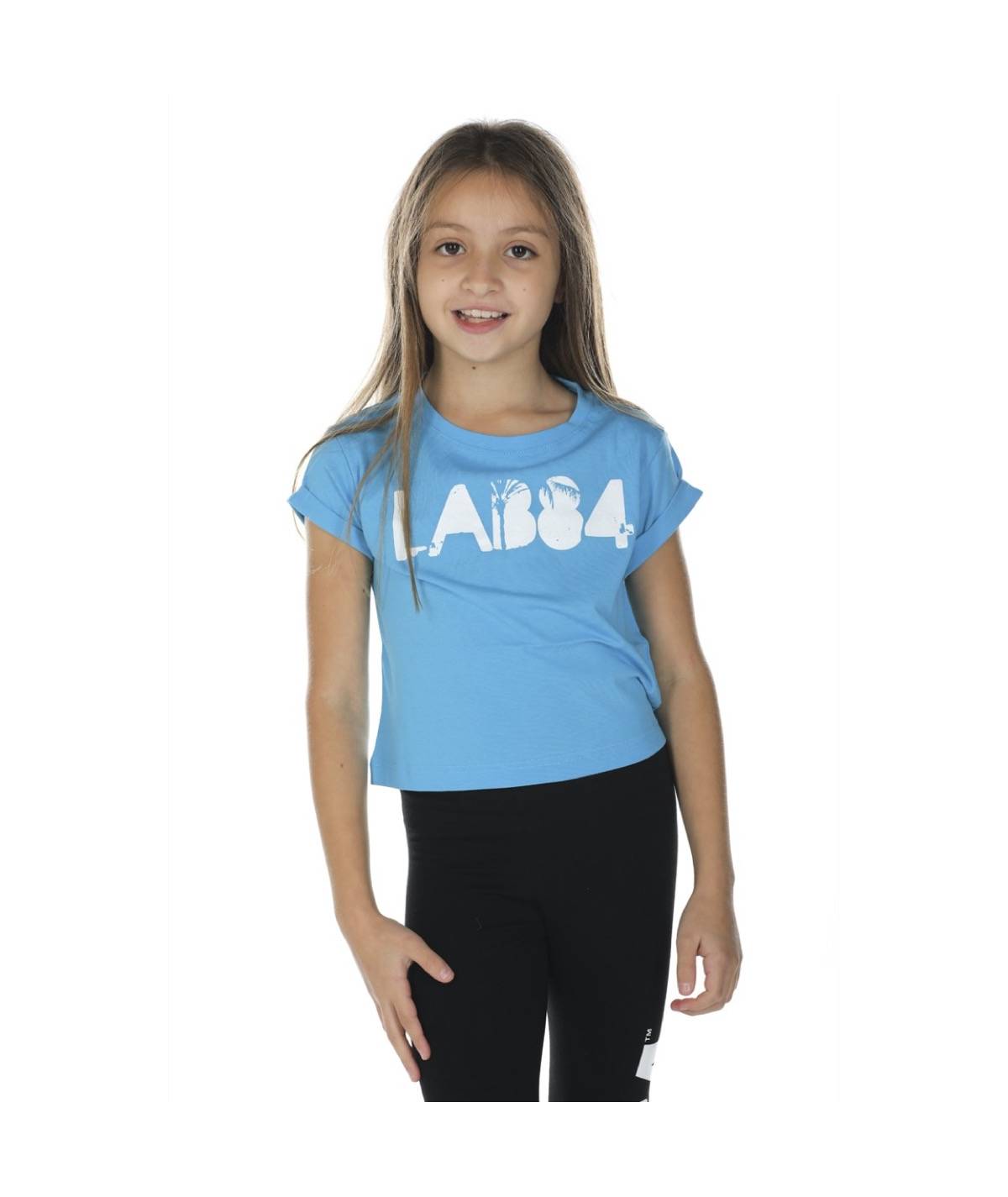 Lab84 T-SHIRT CROP TOP Vendita Economica