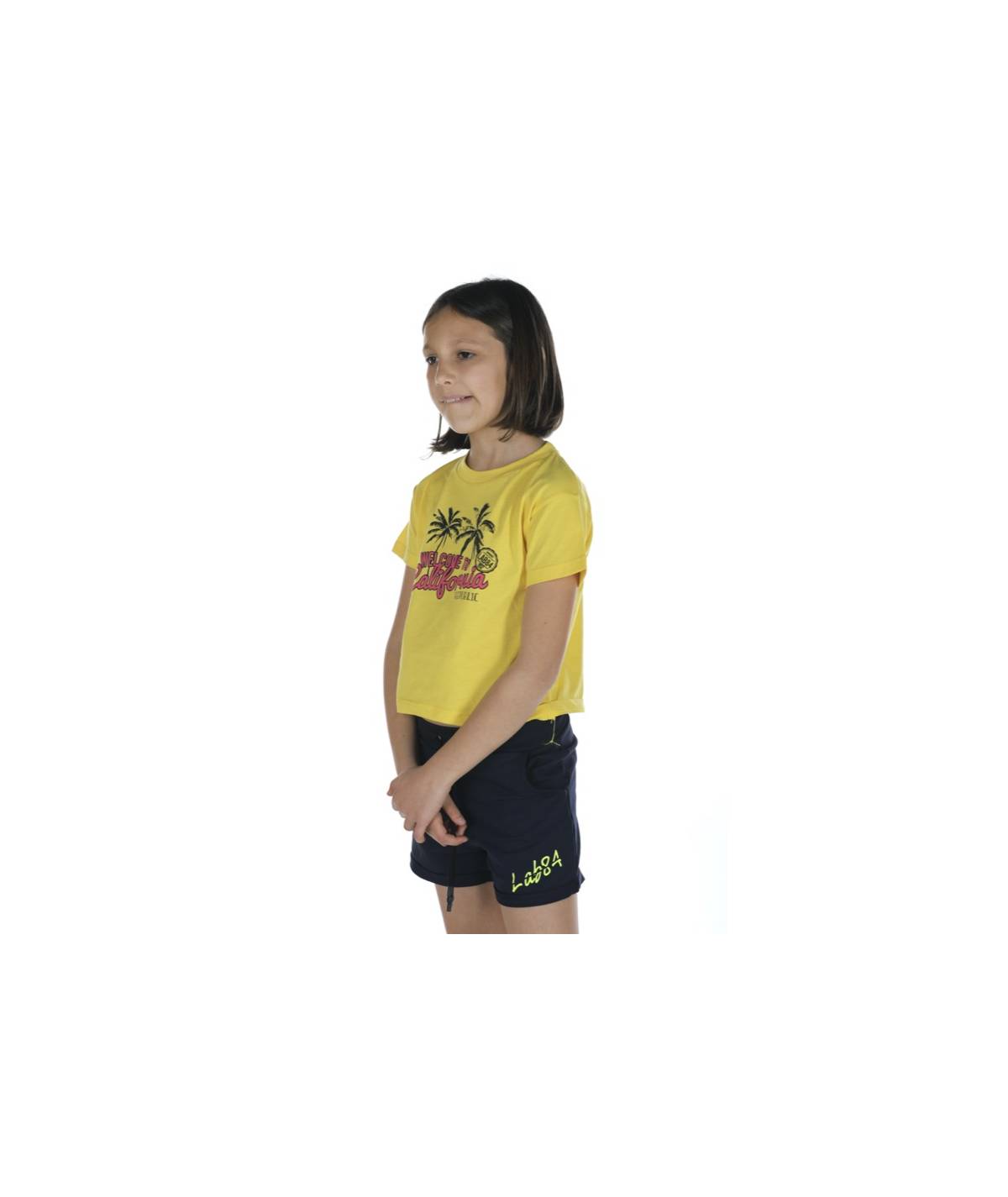 Lab84 T-SHIRT CROP TOP Pezzi Unici