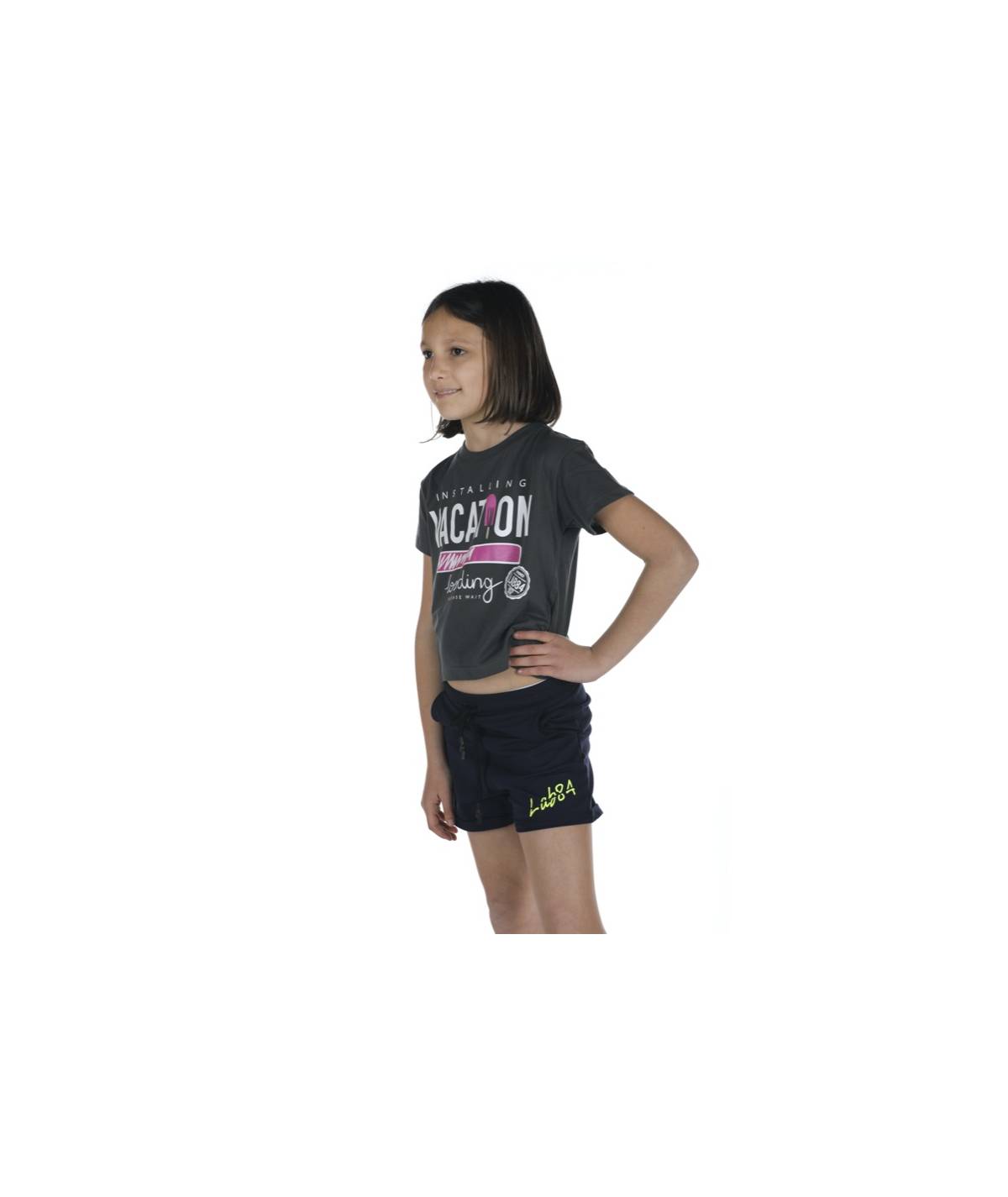 Lab84 T-SHIRT CROP TOP Soddisfazione Garantita