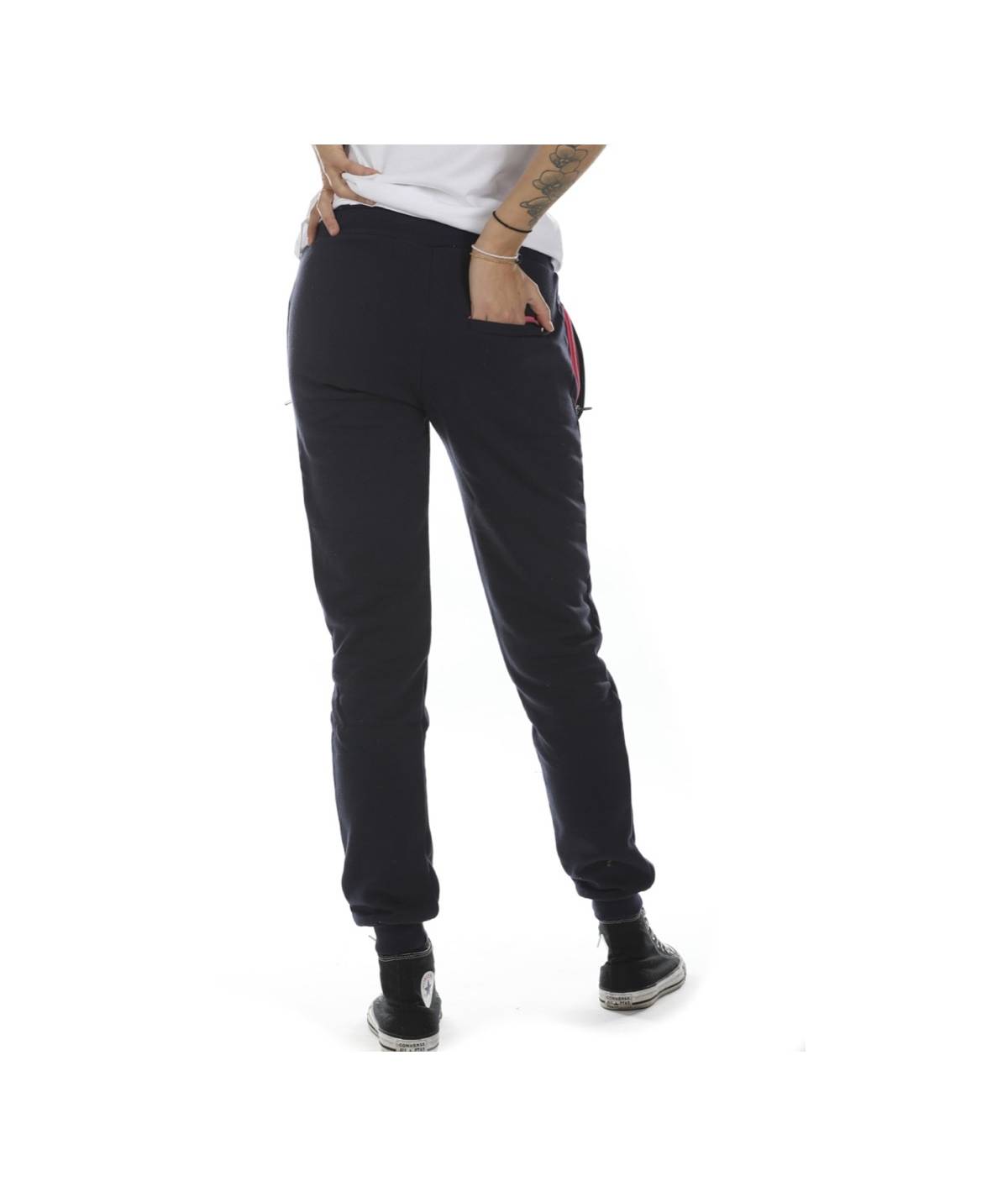 Lab84 PANTALONE ZIP FLUO Sottocosto