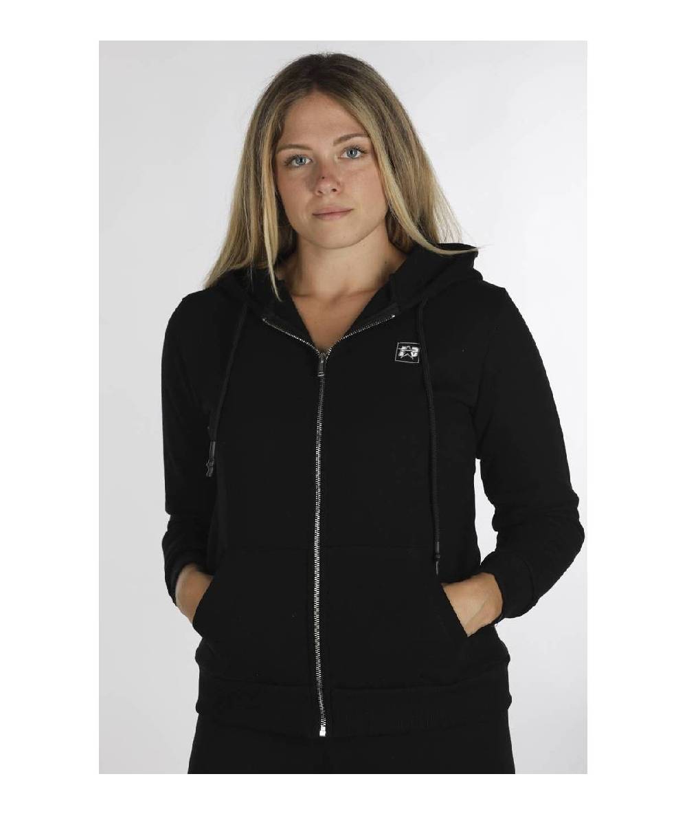 Lab84 FELPA FULL ZIP CAPP.+TASCA FILO+CERNIERA Economico