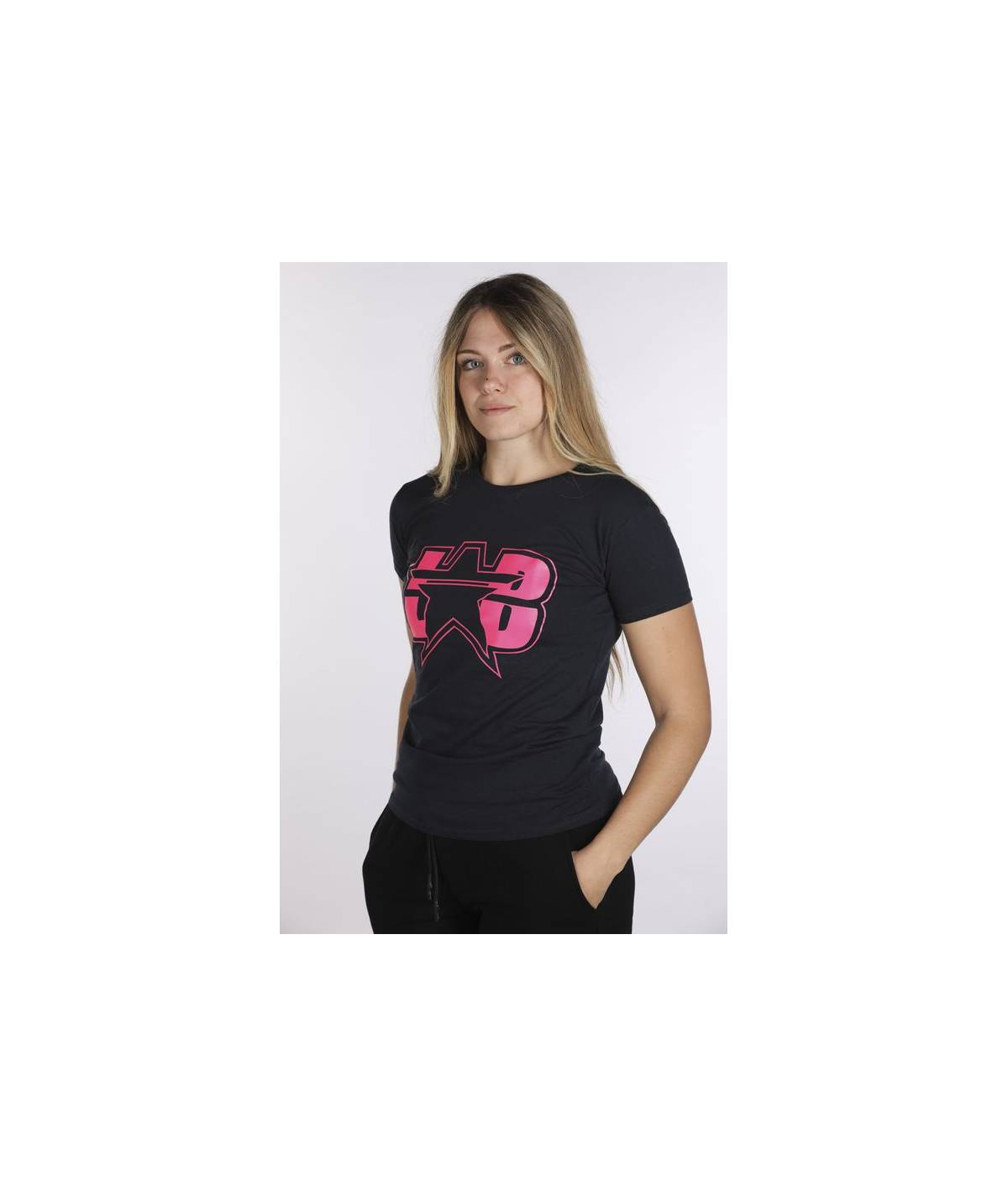 Lab84 T-SHIRT GIRO M/M STAR FLUO Negozi Online