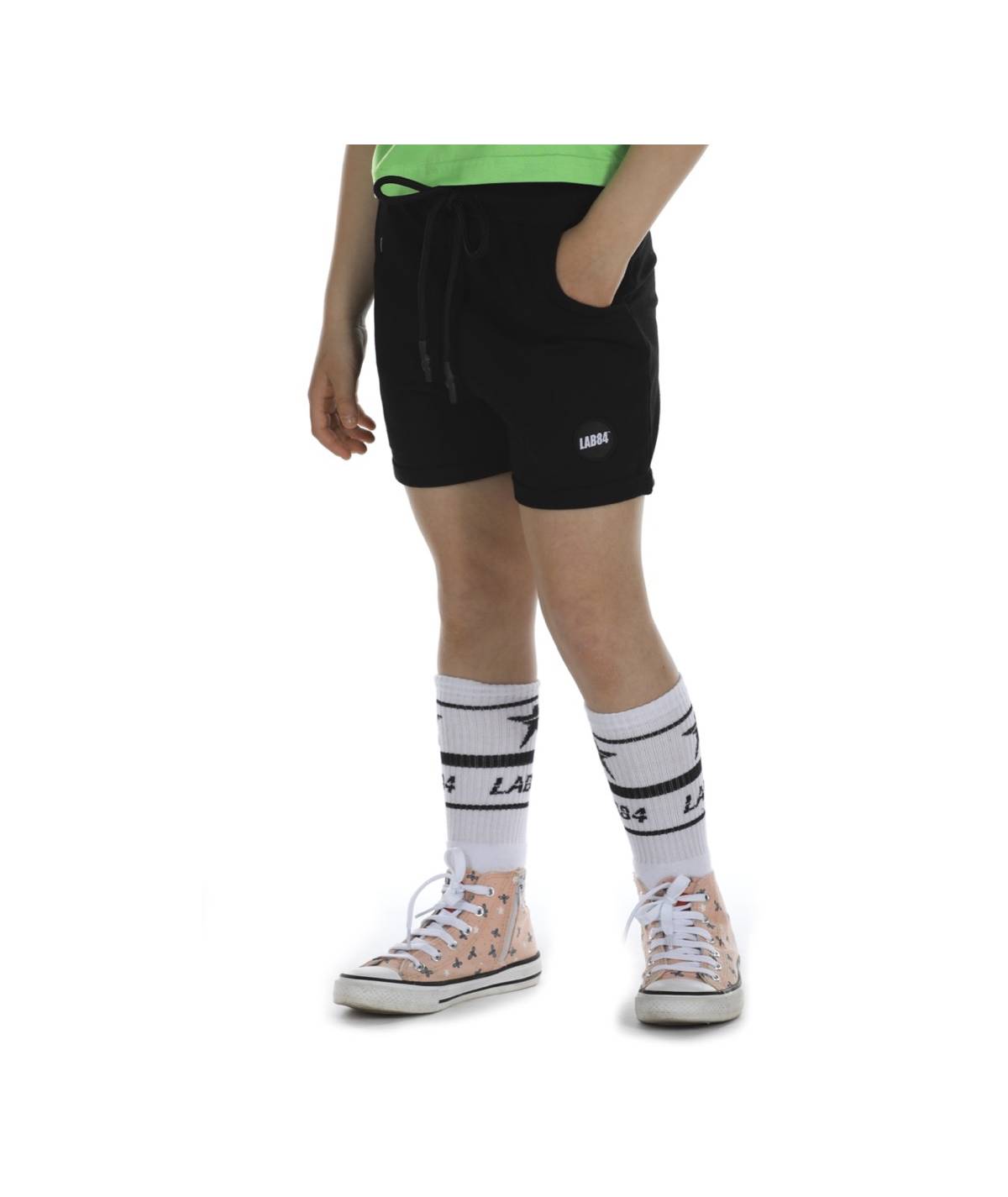 Lab84 SHORT FELPA Qualità Garantita