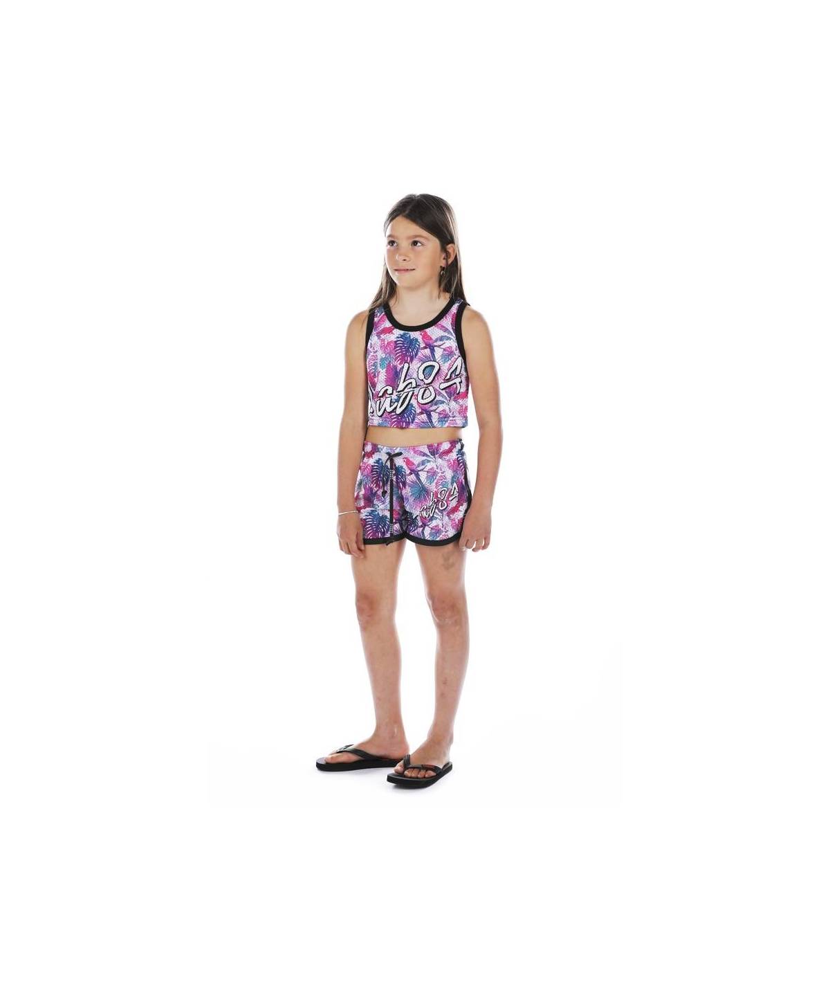 Lab84 CANOTTA CROP TOP MESH I Più Venduti