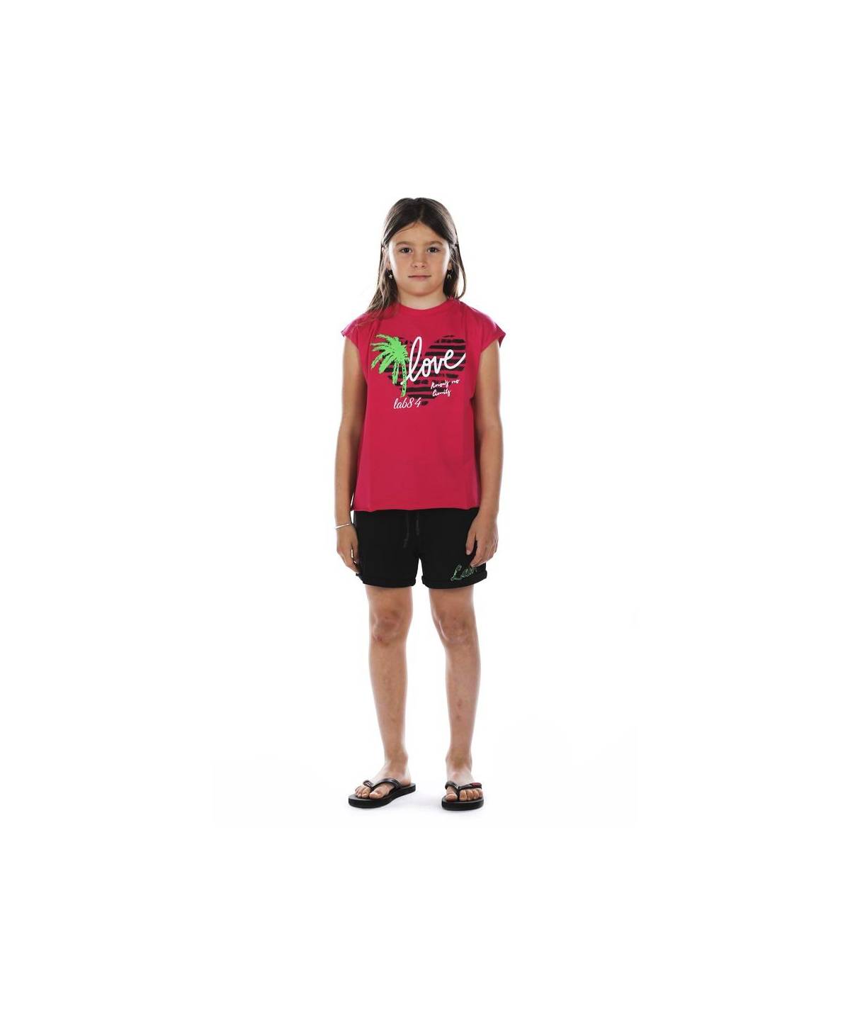 Lab84 T-SHIRT CROP TOP