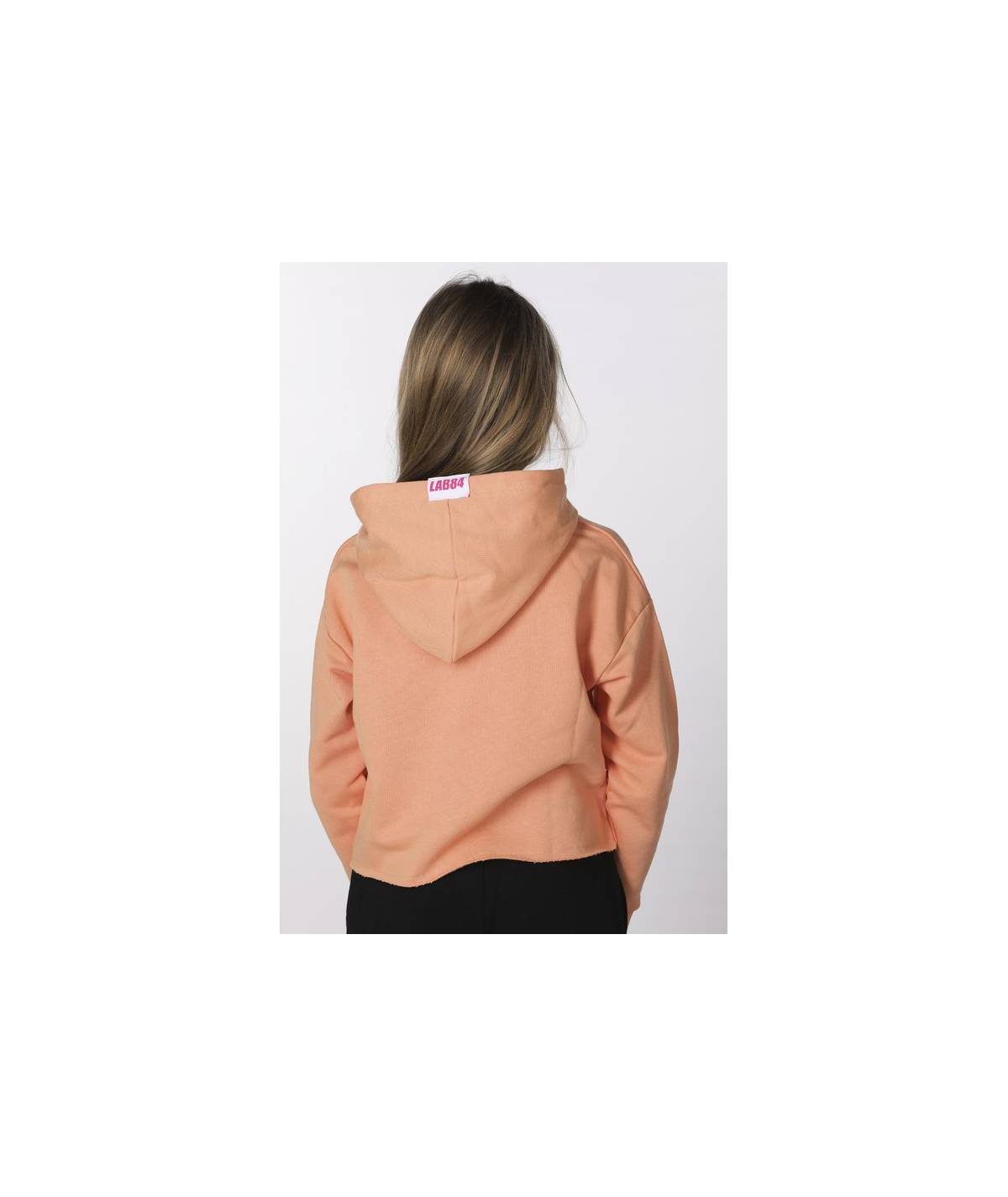 Lab84 CROP TOP CAPPUCCIO In Vendita