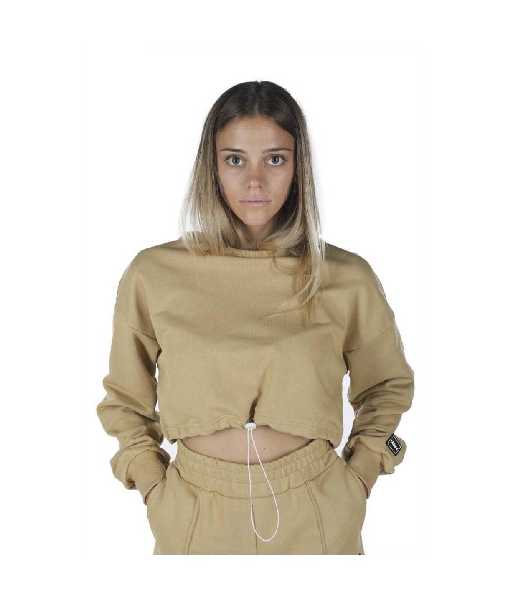 Lab84 FELPA CROP TOP Nuovo