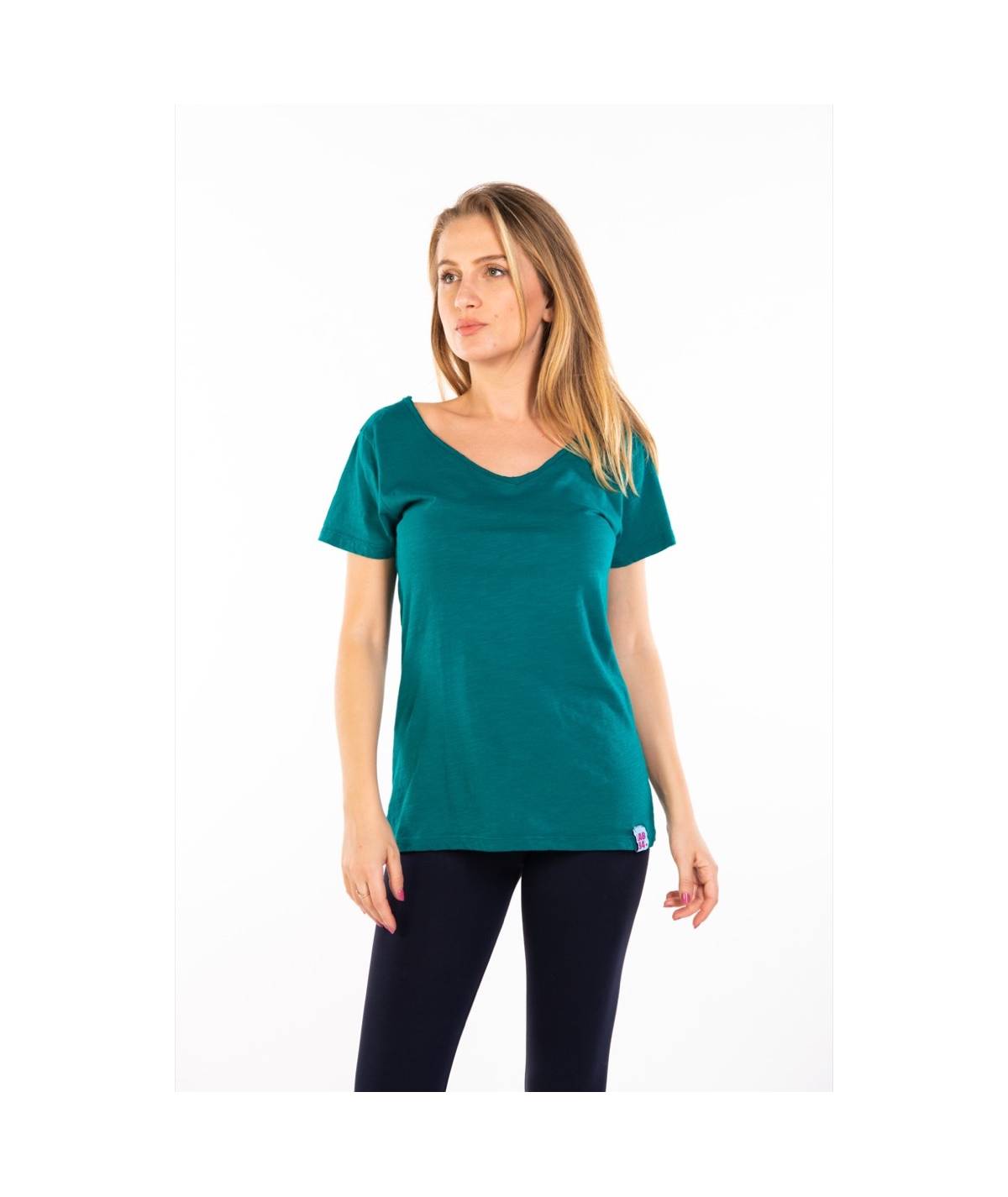 Lab84 T-SHIRT COLLO V Negozio