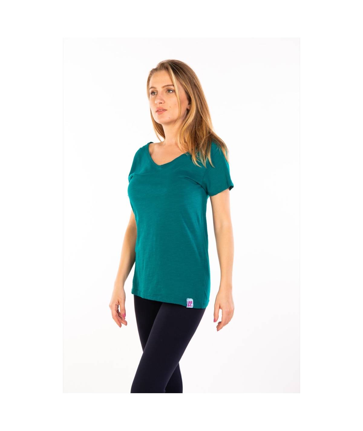 Lab84 T-SHIRT COLLO V Negozio
