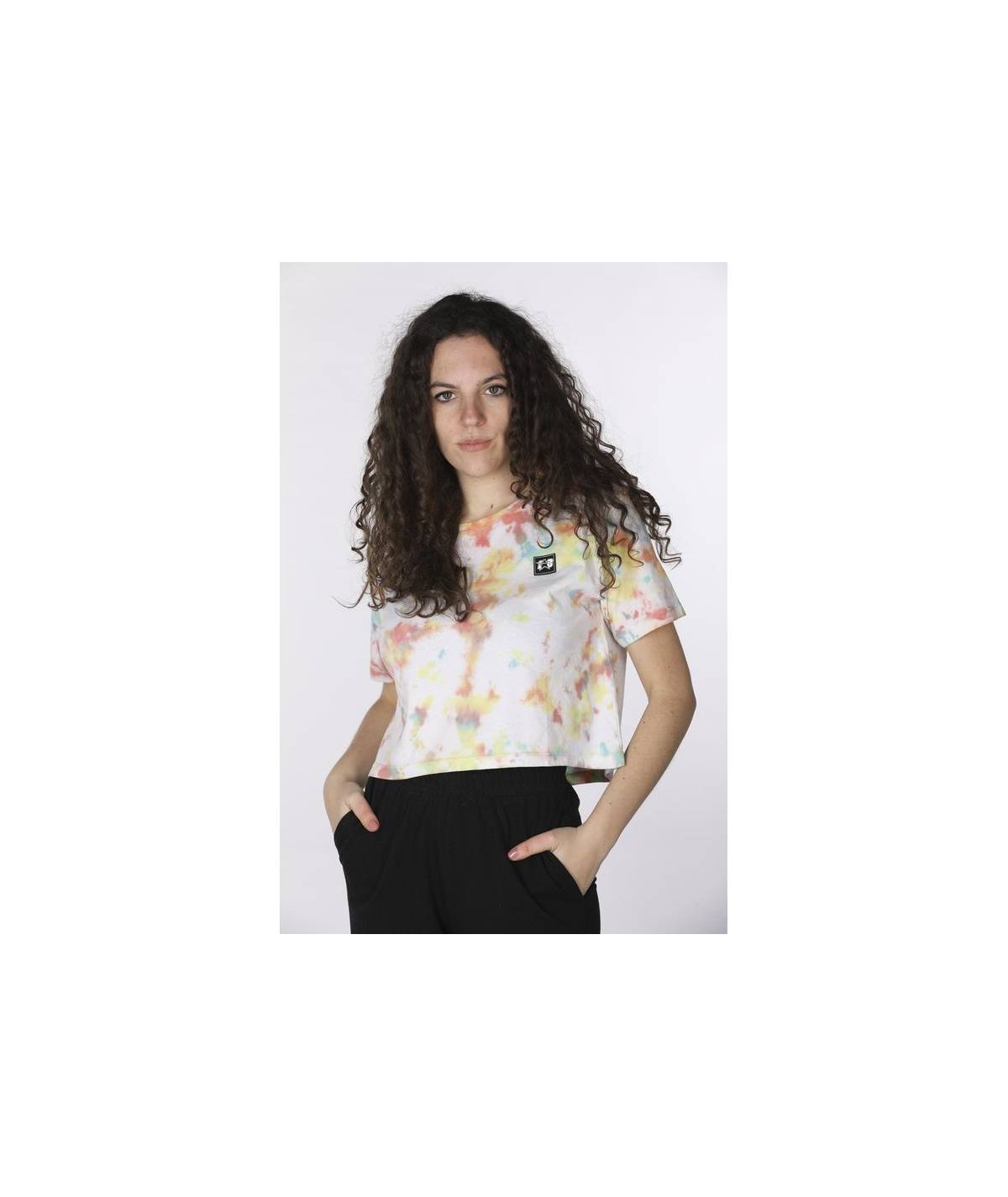 Lab84 CROP TOP TIE DYE Negozi Online