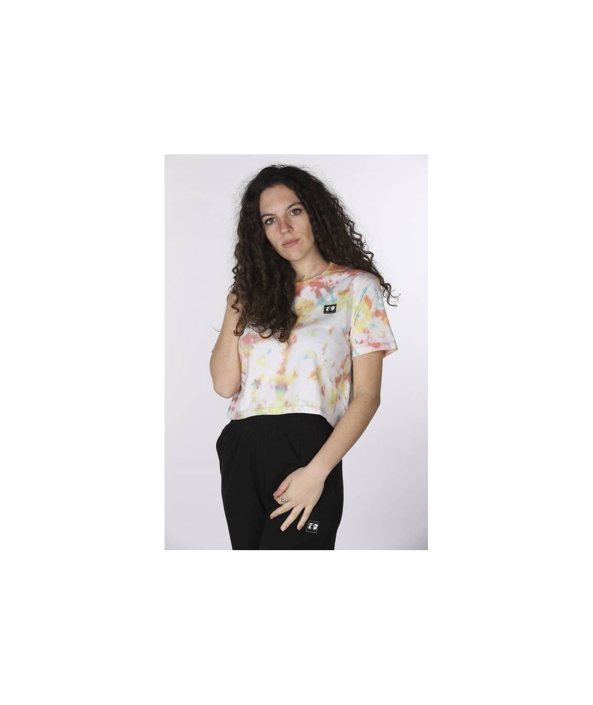 Lab84 CROP TOP TIE DYE Negozi Online