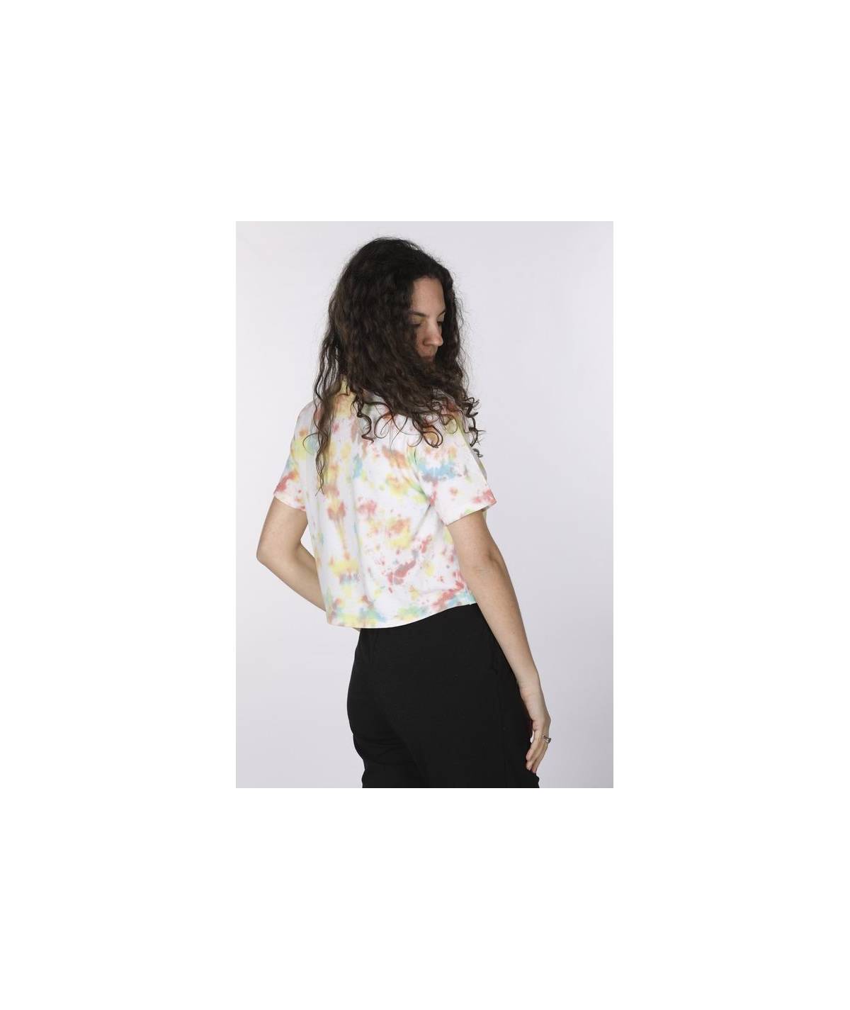 Lab84 CROP TOP TIE DYE Negozi Online