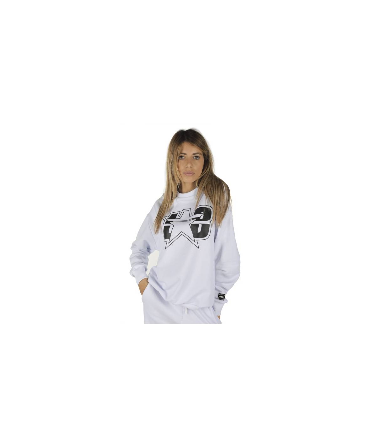 Lab84 FELPA GIROCOLLO OVER Online