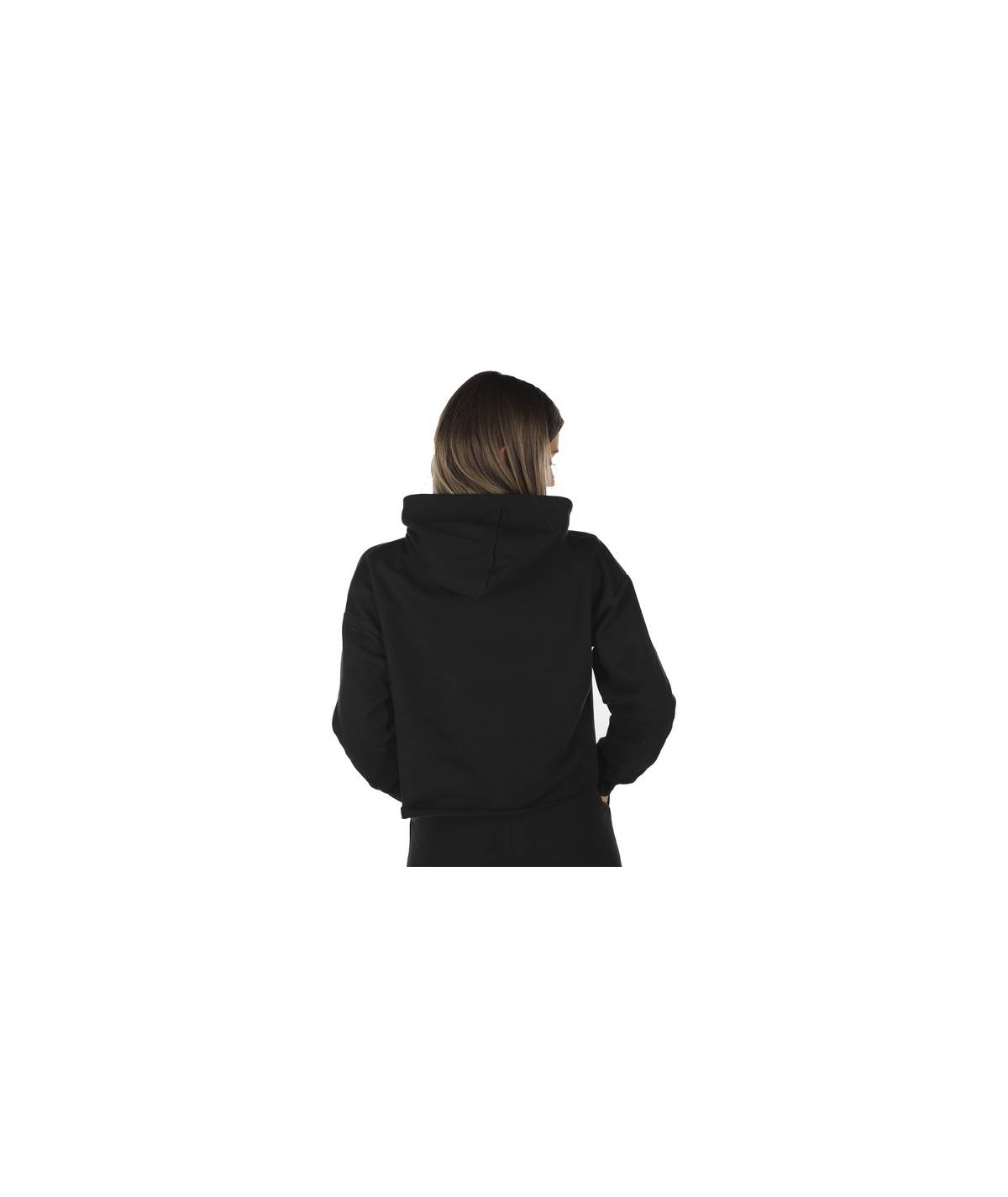 Lab84 FELPA CROP TOP CAPPUCCIO Offerte