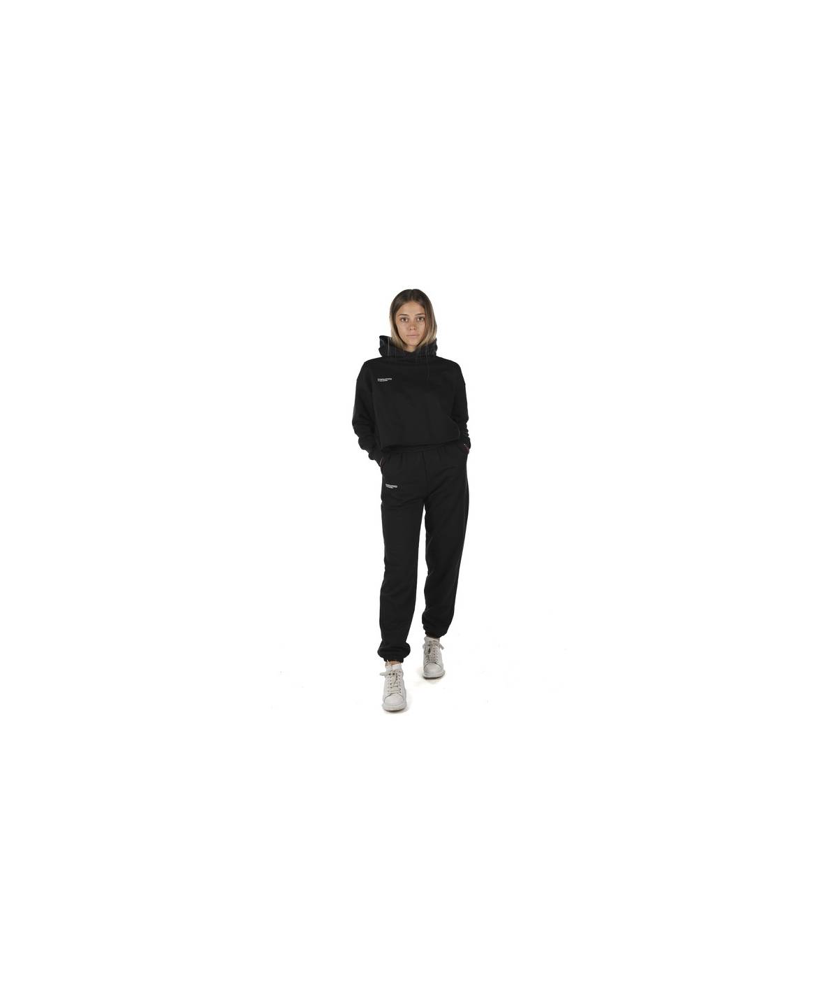 Lab84 FELPA CROP TOP CAPPUCCIO Offerte