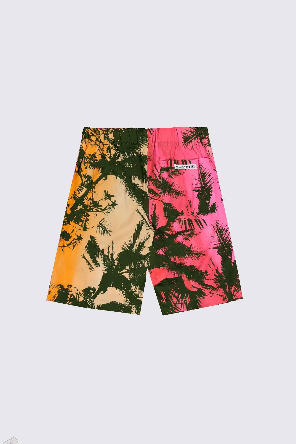 Laneus Laneus bermuda palm print Moda