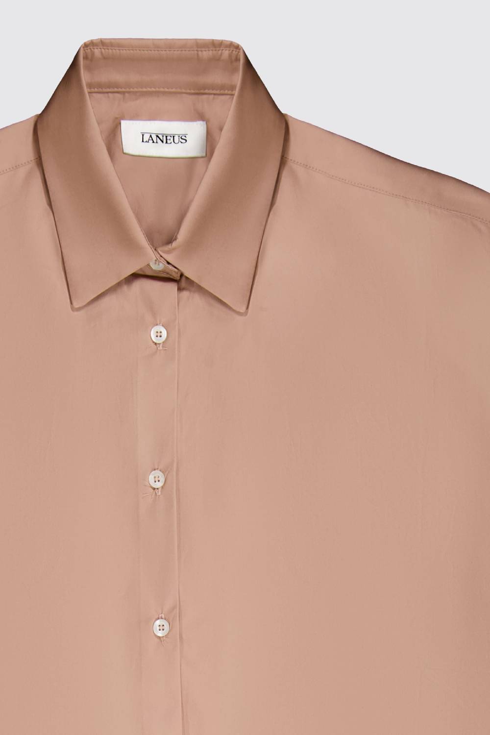 Laneus Laneus camicia oversize skin classic con bottoni logati Italia