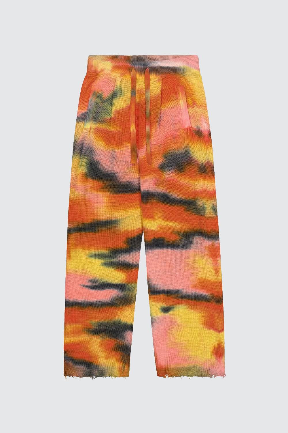 Laneus Laneus pantaloni in maglia effetto tie dye Nuovo
