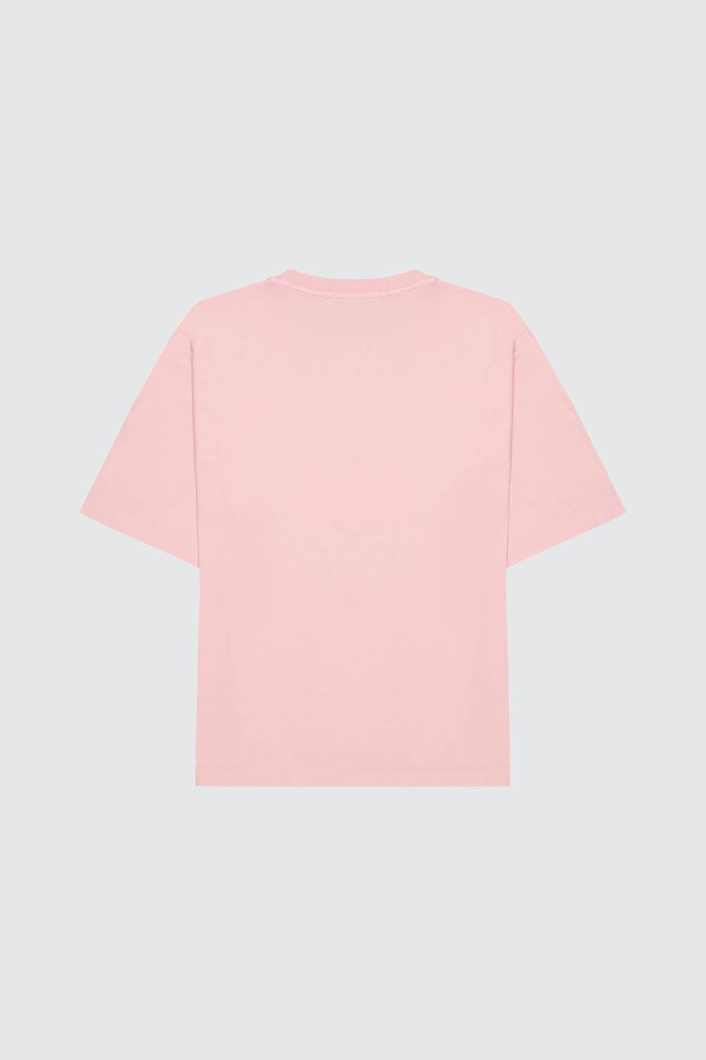 Laneus Laneus pink t-shirt con studded lettering Sottocosto