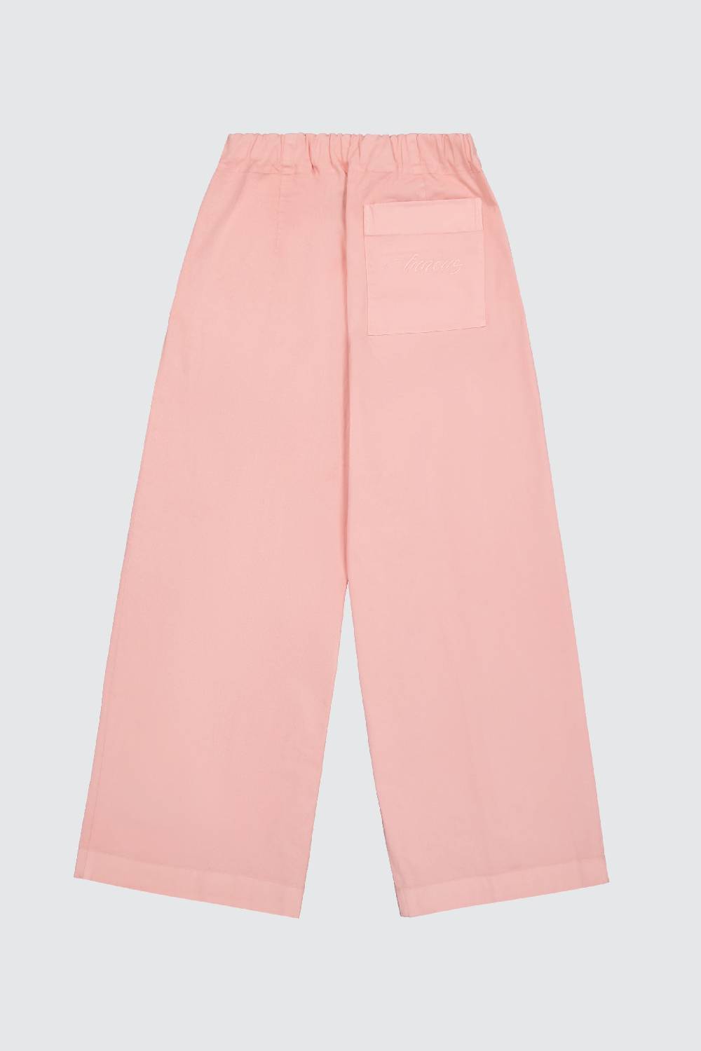Laneus Laneus pantaloni pink loose fit a vita alta Offerta