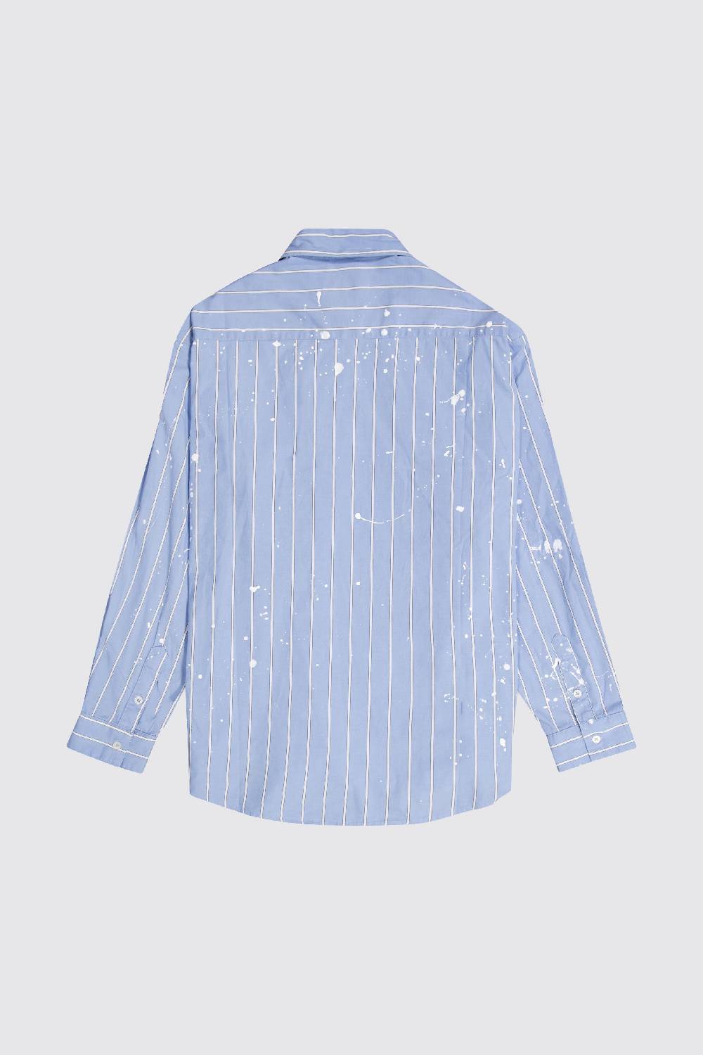 Laneus Laneus camicia oversize effetto vernice allover Saldi