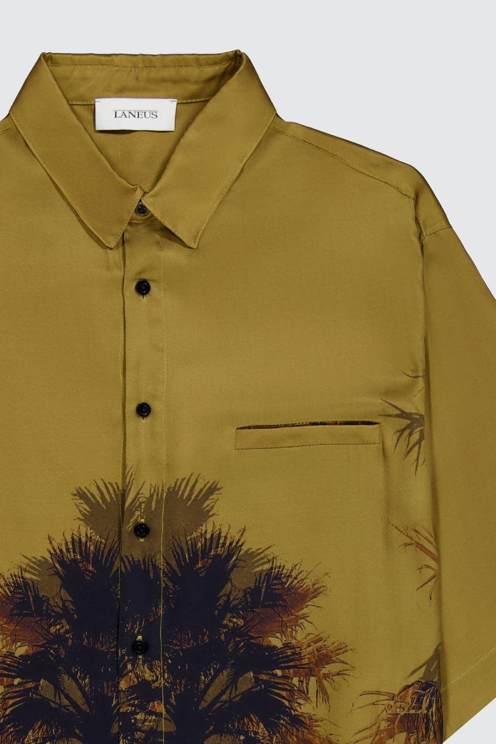Laneus Laneus camicia palm print Saldi Di Fabbrica