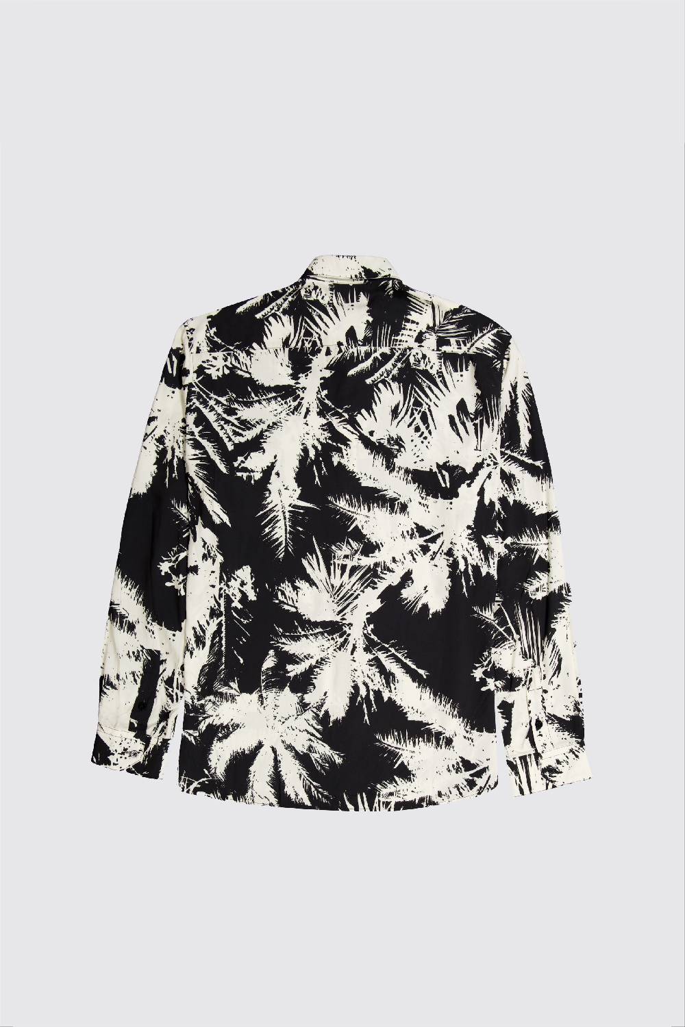 Laneus Laneus camicia a manica lunga palm print 2025