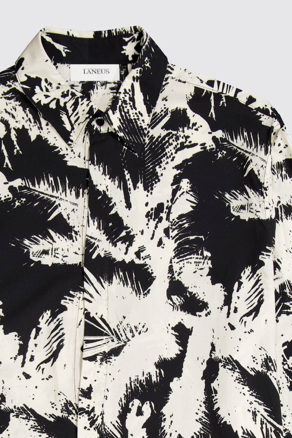 Laneus Laneus camicia a manica lunga palm print 2025
