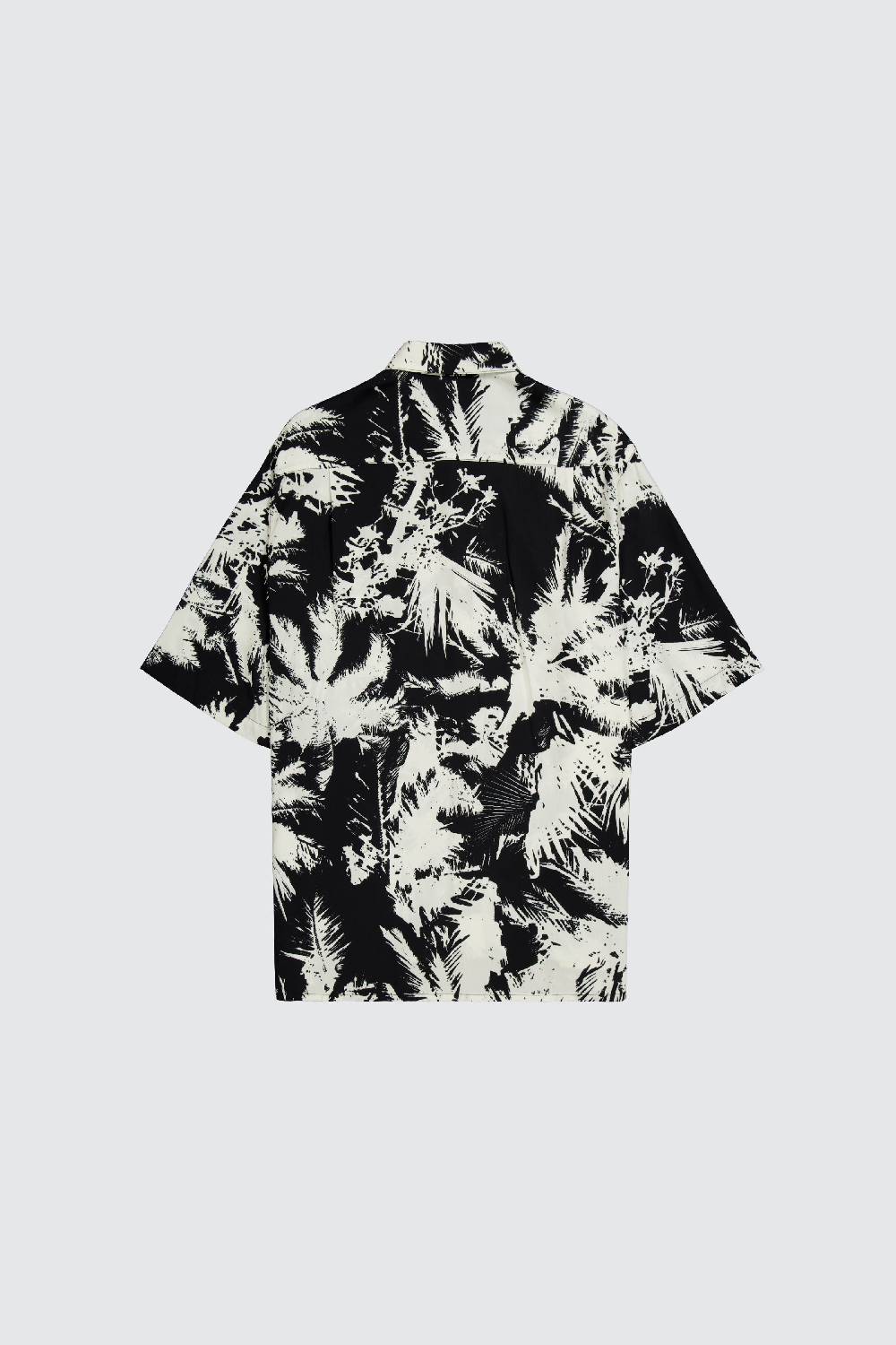 Laneus Laneus camicia palm print In Linea