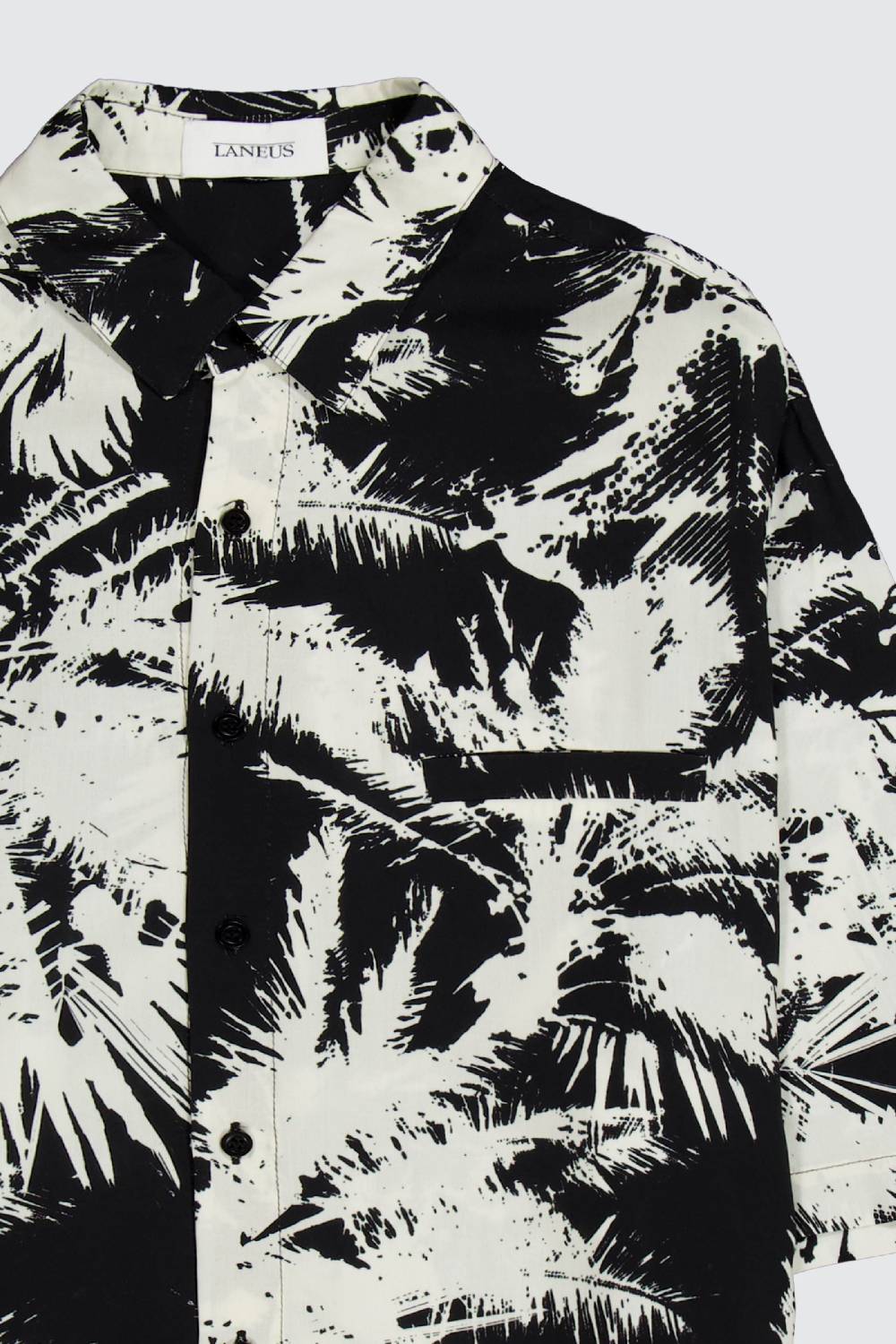 Laneus Laneus camicia palm print In Linea