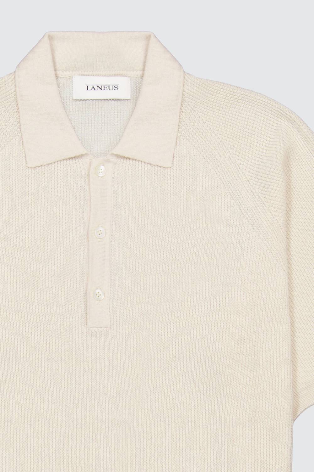 Laneus Laneus polo in maglia con bottoni Nuovo