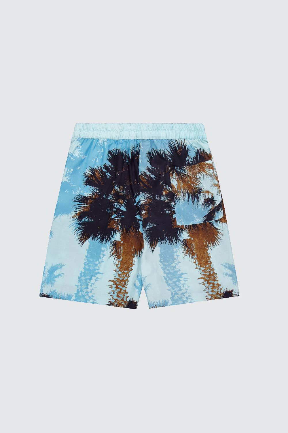 Laneus Laneus bermuda turquoise palm print Qualità