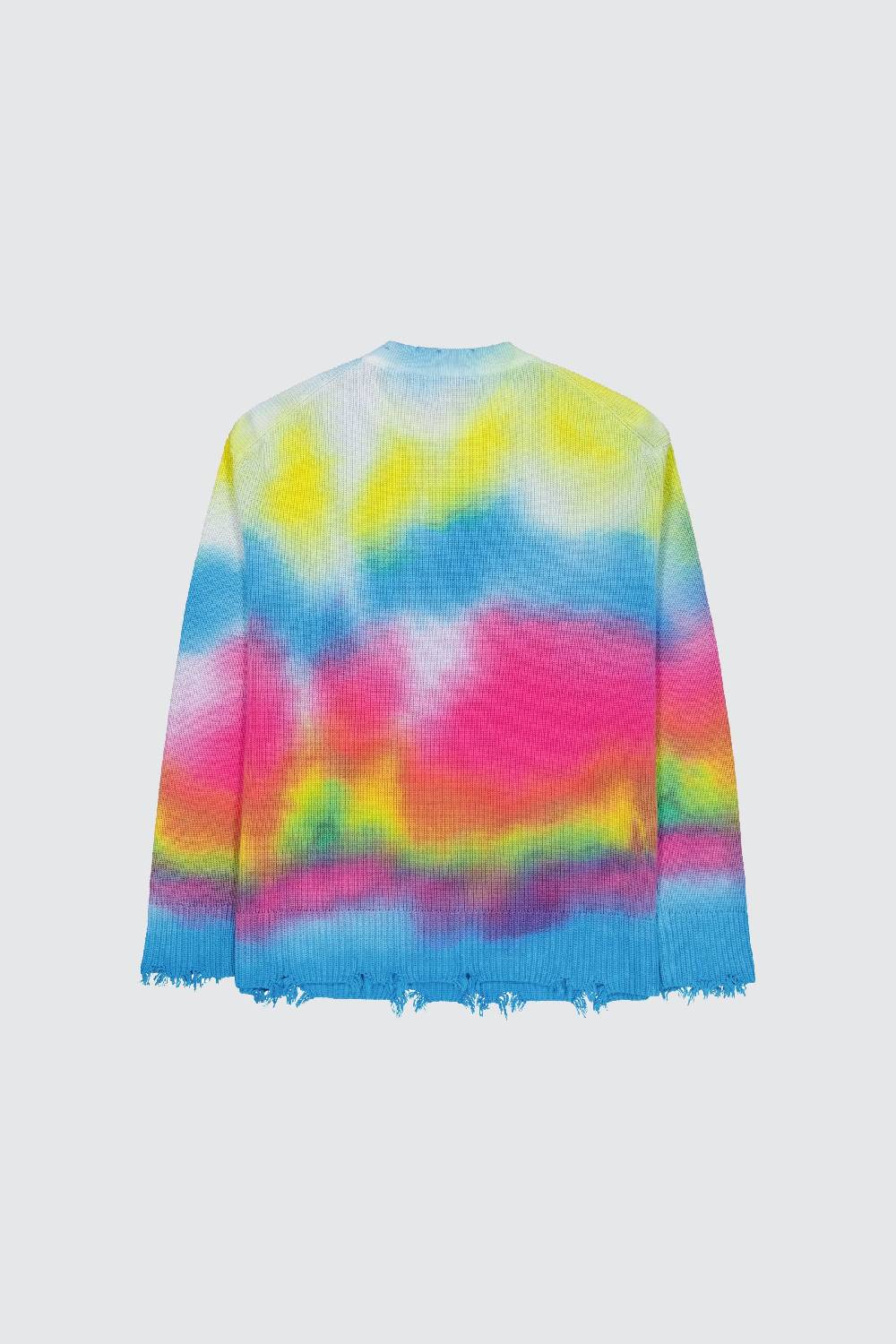Laneus Laneus maglia tie dye print Promozione Limitata