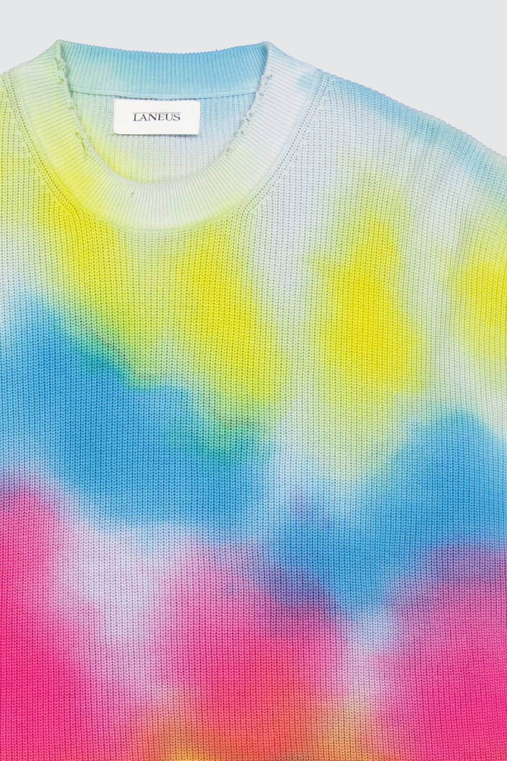 Laneus Laneus maglia tie dye print Promozione Limitata