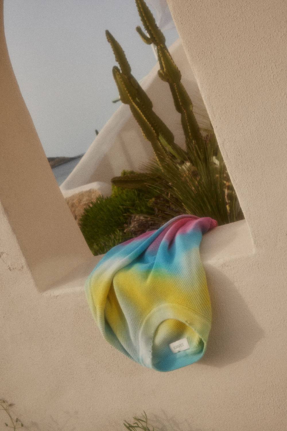 Laneus Laneus maglia tie dye print Promozione Limitata