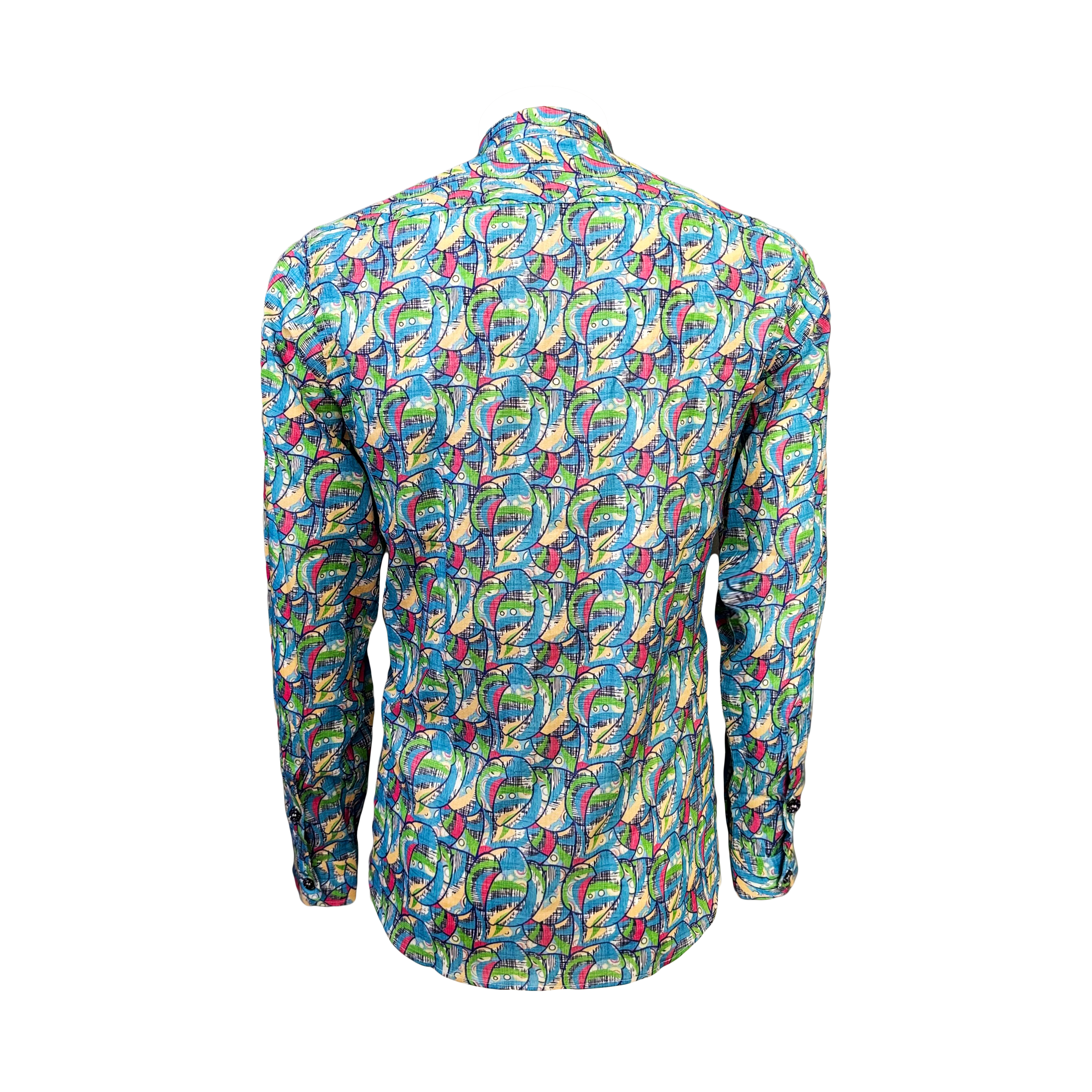 Neill Katter Camicia Geometrica Astratta Moda