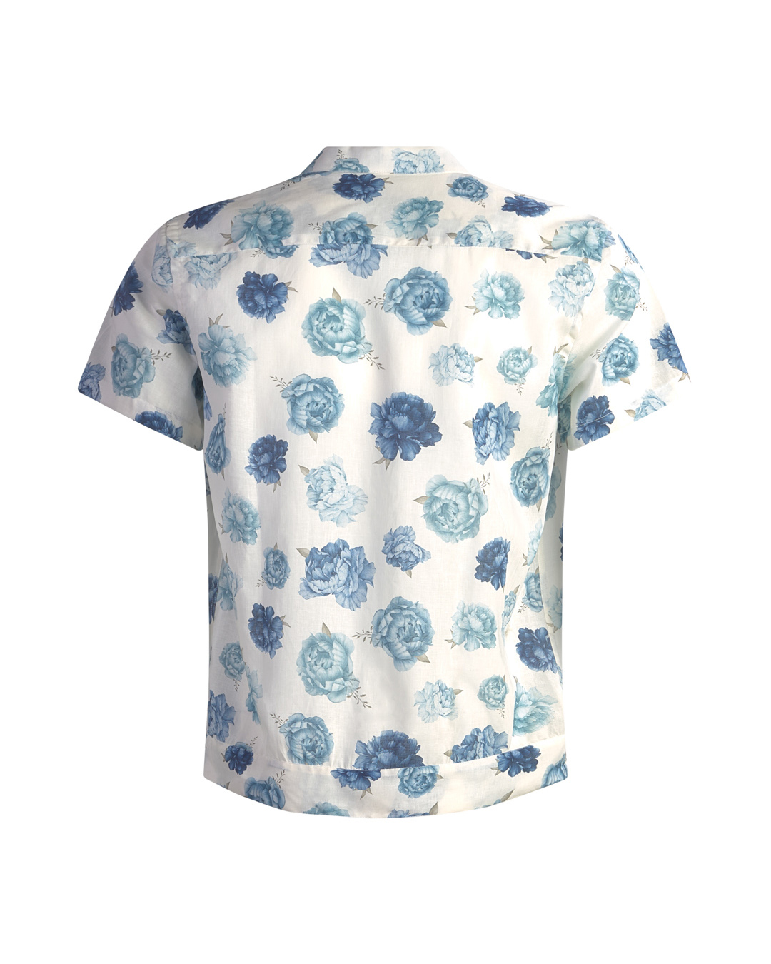 Neill Katter Camicia Blue Roses Saldi Di Fabbrica