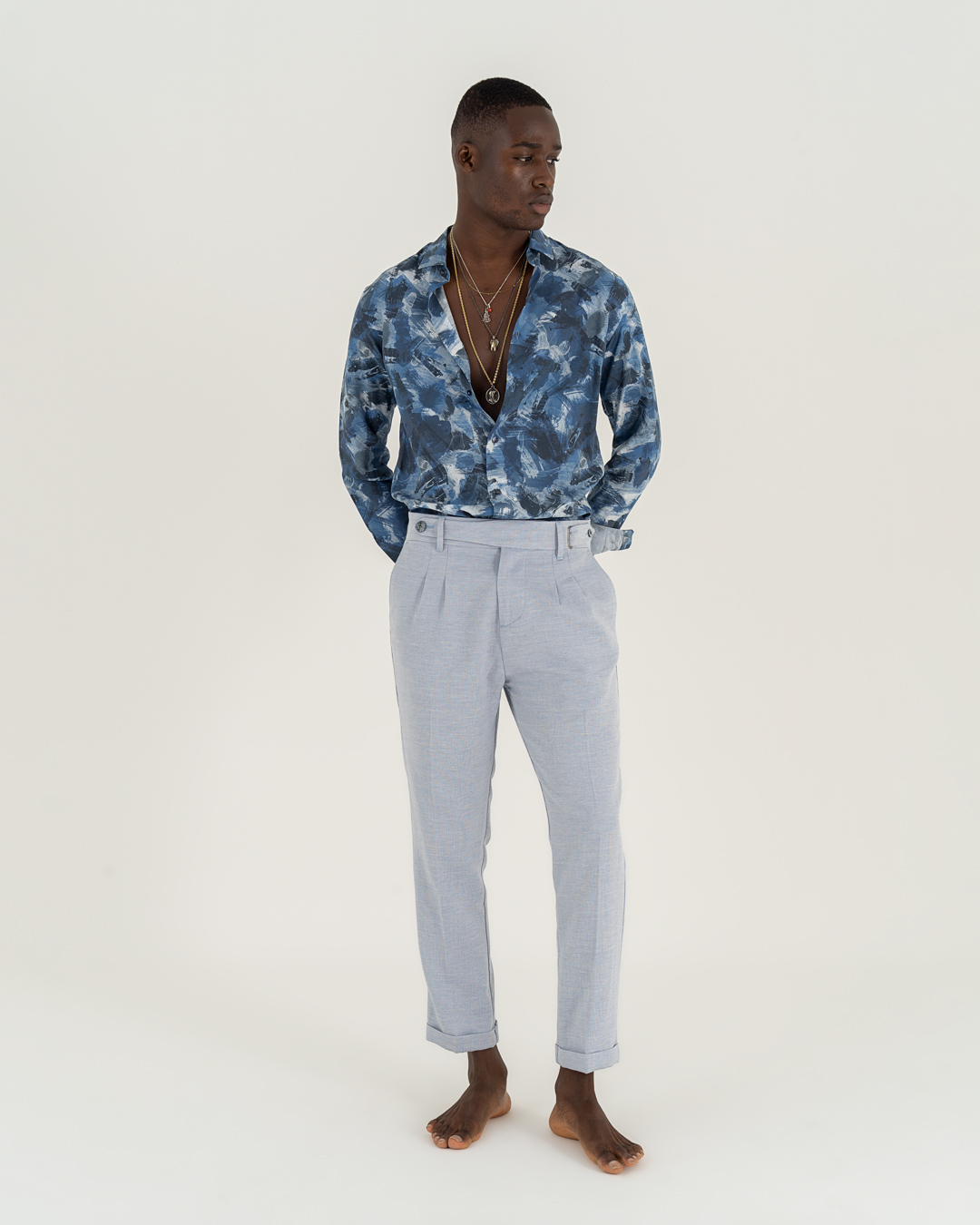 Neill Katter Camicia Blue Shades I Più Venduti