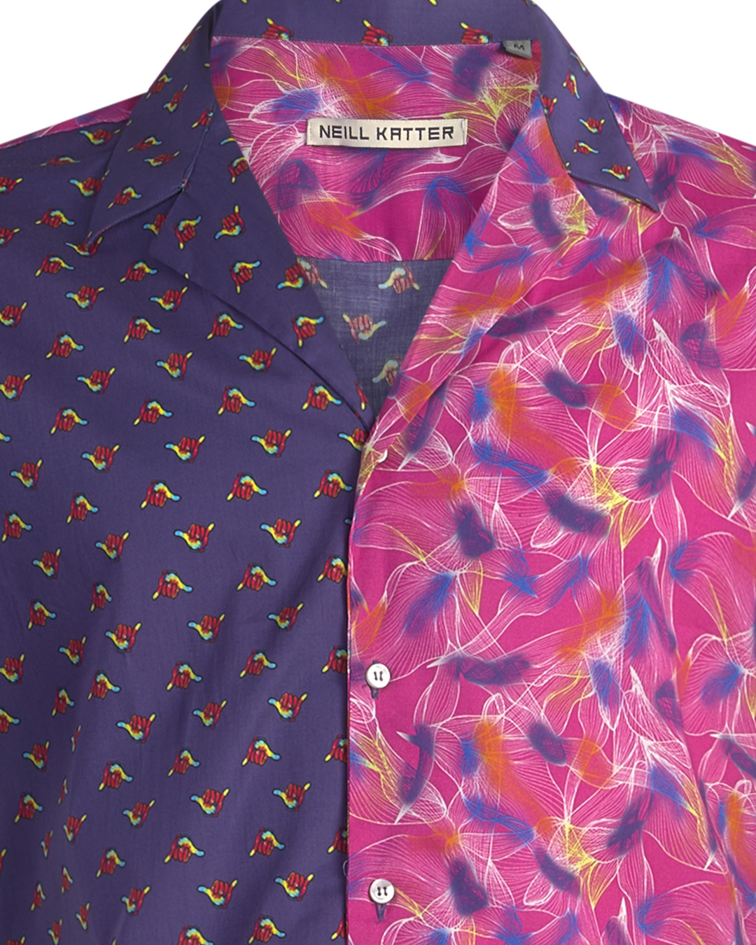 Neill Katter Camicia Double Creativity In Linea