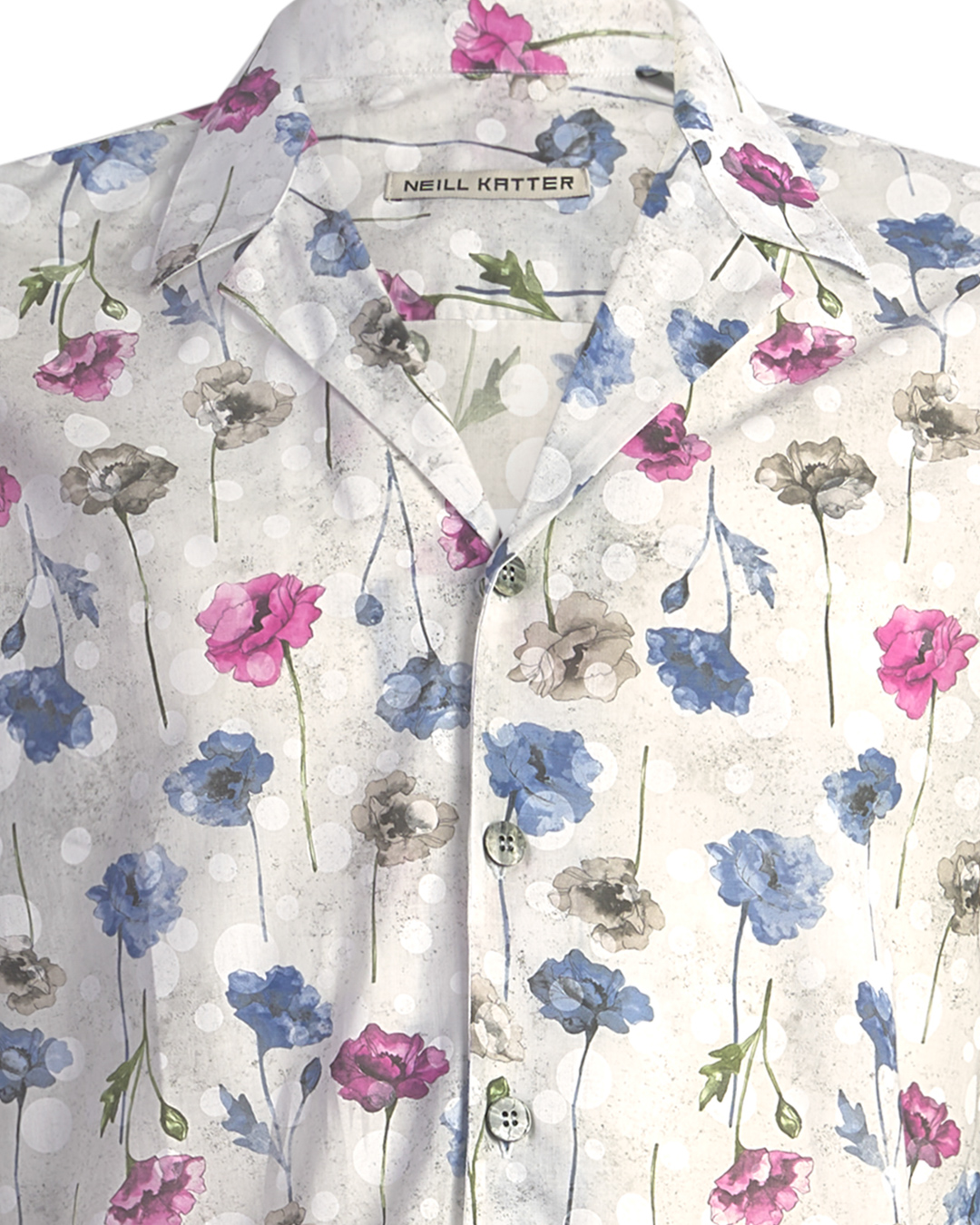 Neill Katter Camicia Floreale Pois Vendita